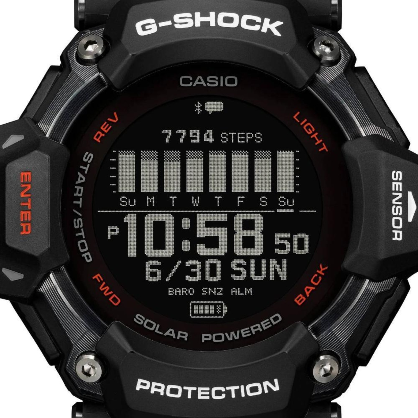 Relógio Casio G-Shock G-Squad Sports Gbd-H2000-1Adr - Unissex - Foto 6