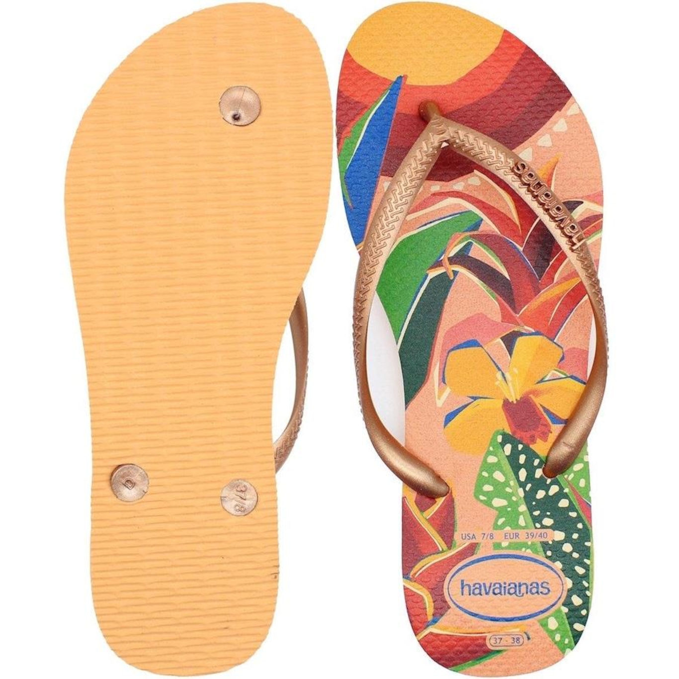 Chinelo Havaianas Slim Tropical