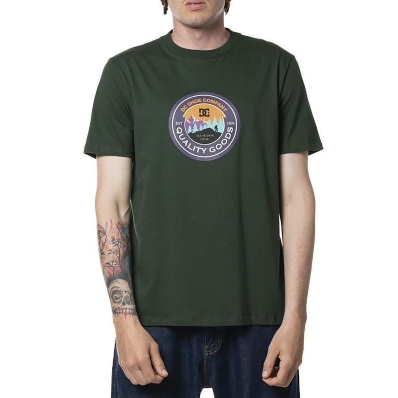 Camiseta Dc Shoes Outdoorsman - Masculina - Foto 1