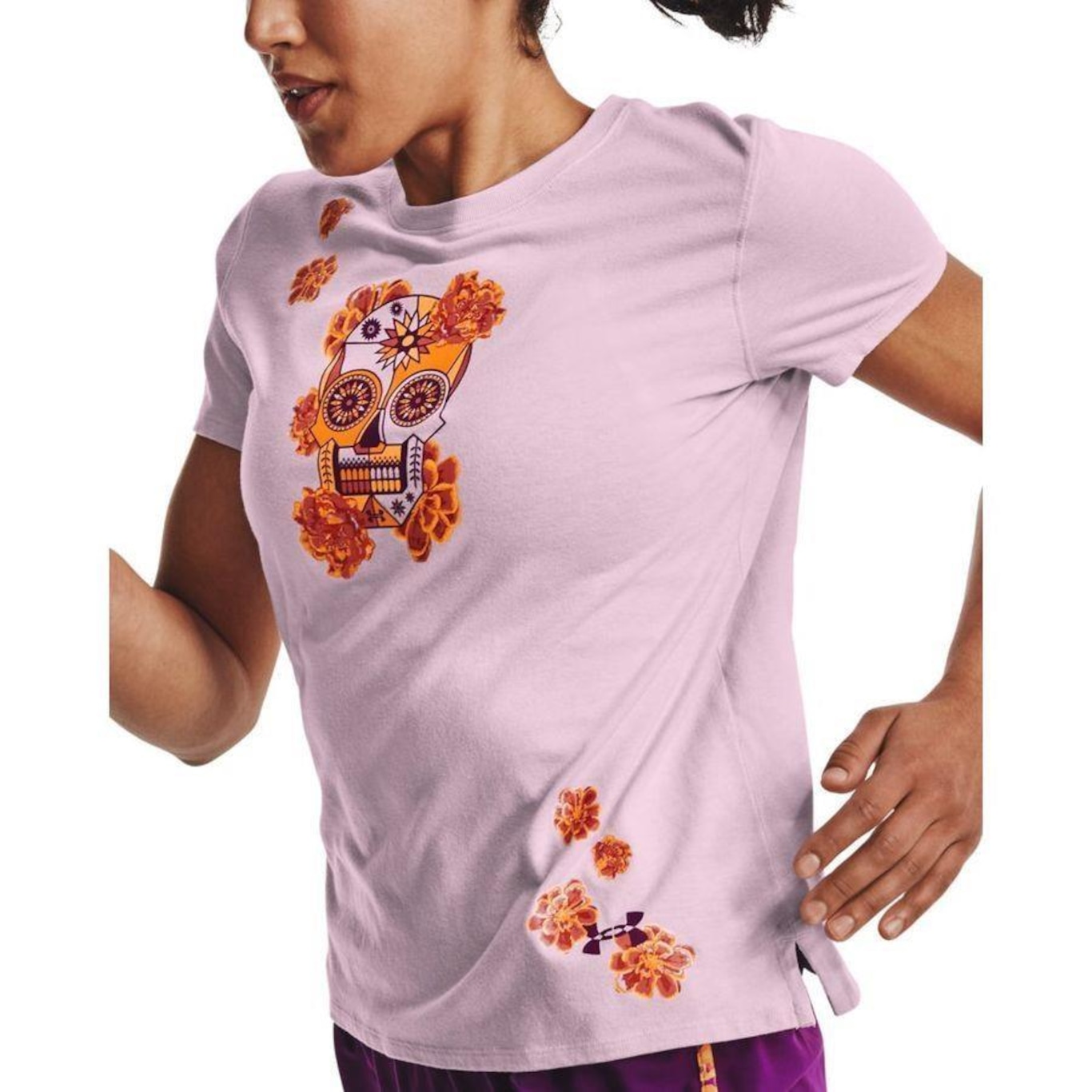 Camiseta Under Armour Day Of The Dead - Feminina - Foto 1