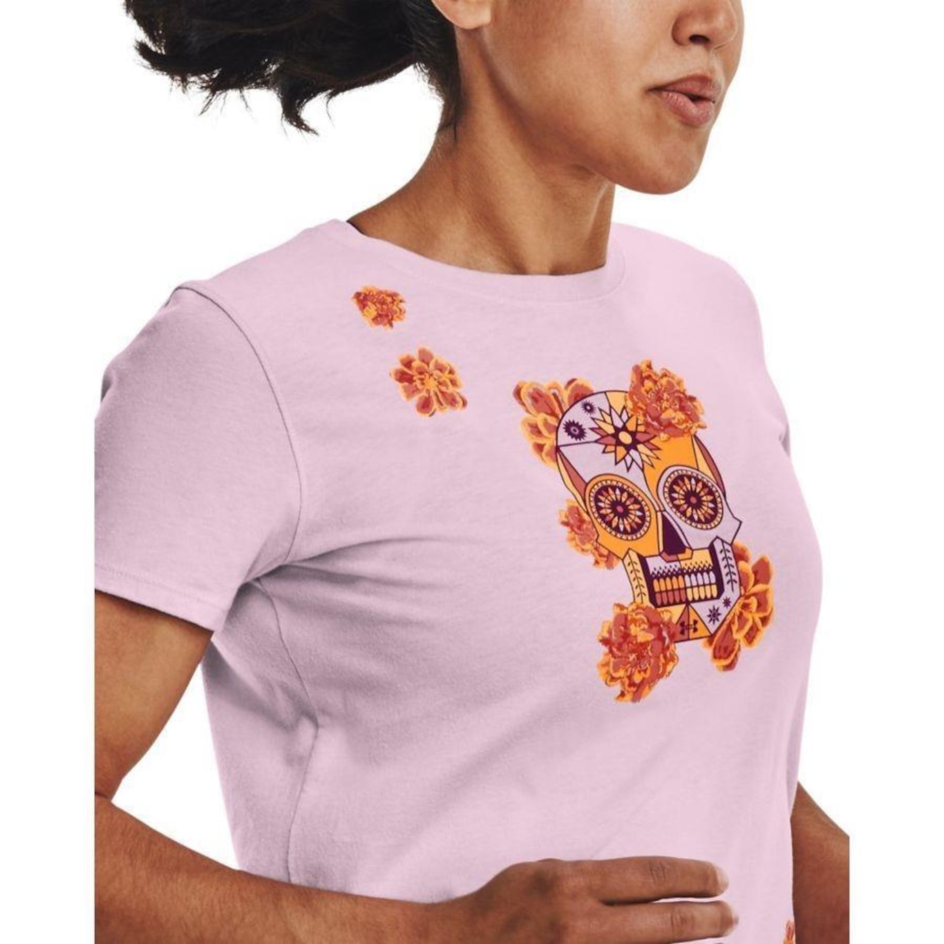 Camiseta Under Armour Day Of The Dead - Feminina - Foto 2