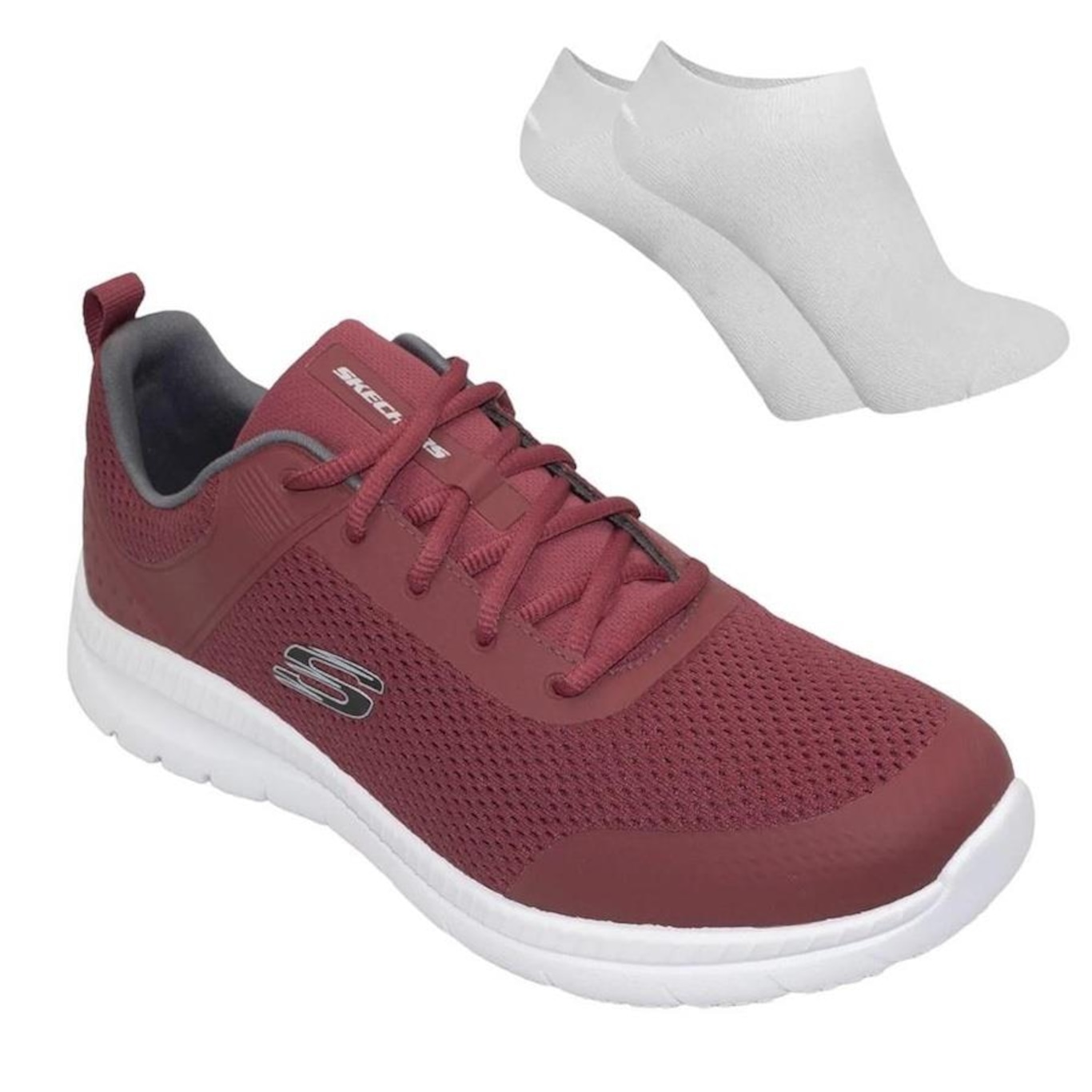 Tênis Skechers Bountiful + Meia - Masculino - Foto 1