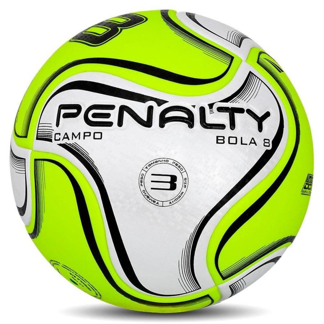 Bola de Futebol de Campo Penalty 8 N3 Xxiv - Foto 1