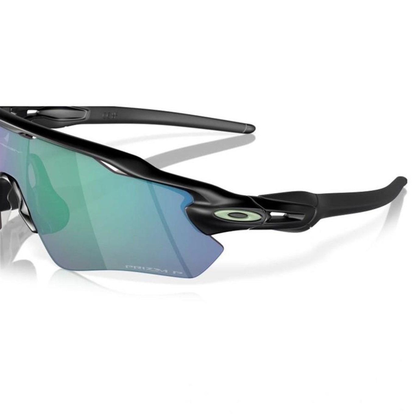 Óculos de Sol Unissex Oakley Radar Ev Path Matte Black Prizm Jade Polarized - Foto 3