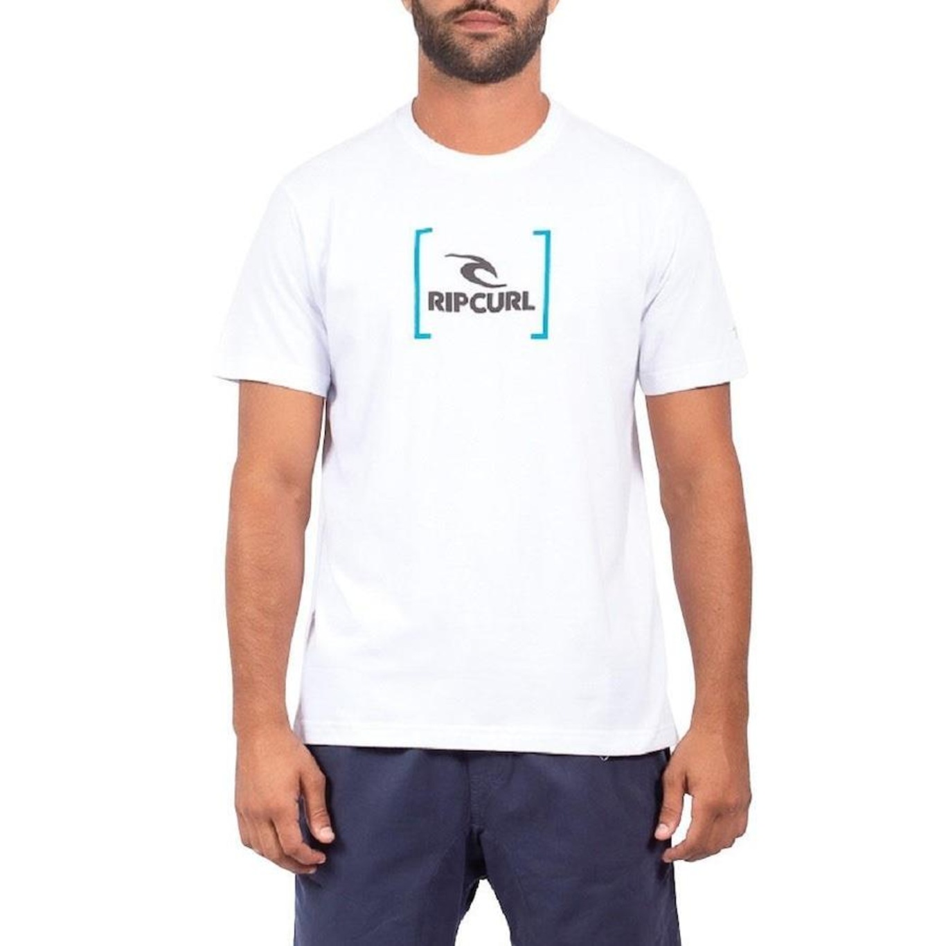 Camiseta Rip Curl New Icon 10m Tee - Masculina - Foto 1