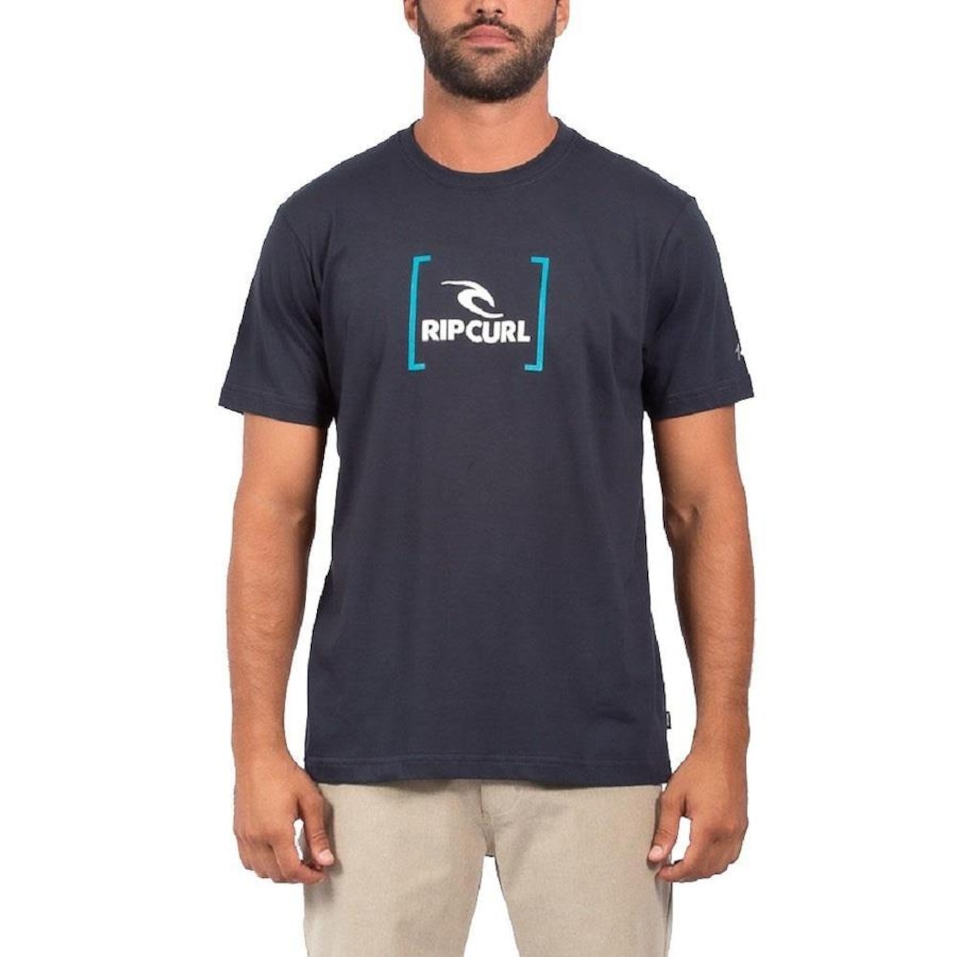 Camiseta Rip Curl New Icon 10m Tee - Masculina - Foto 3