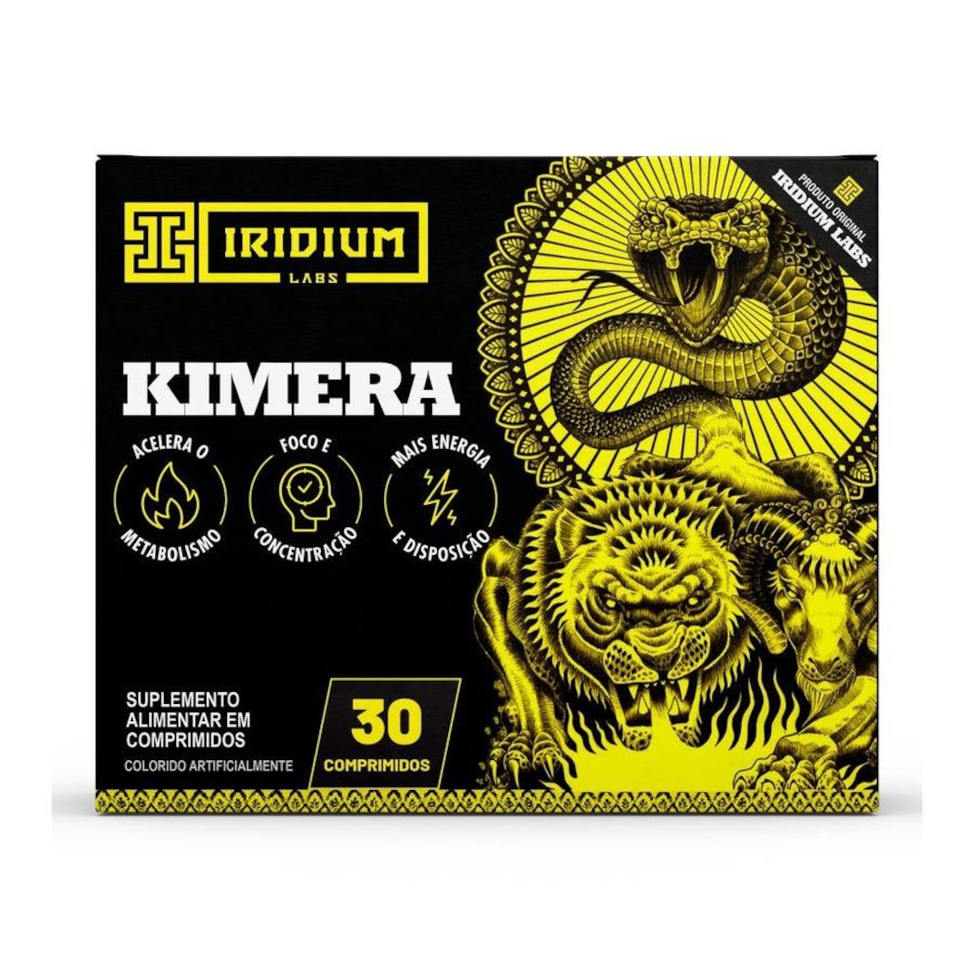 Kimera Thermo Iridium Labs - 30 Comprimidos - Foto 1