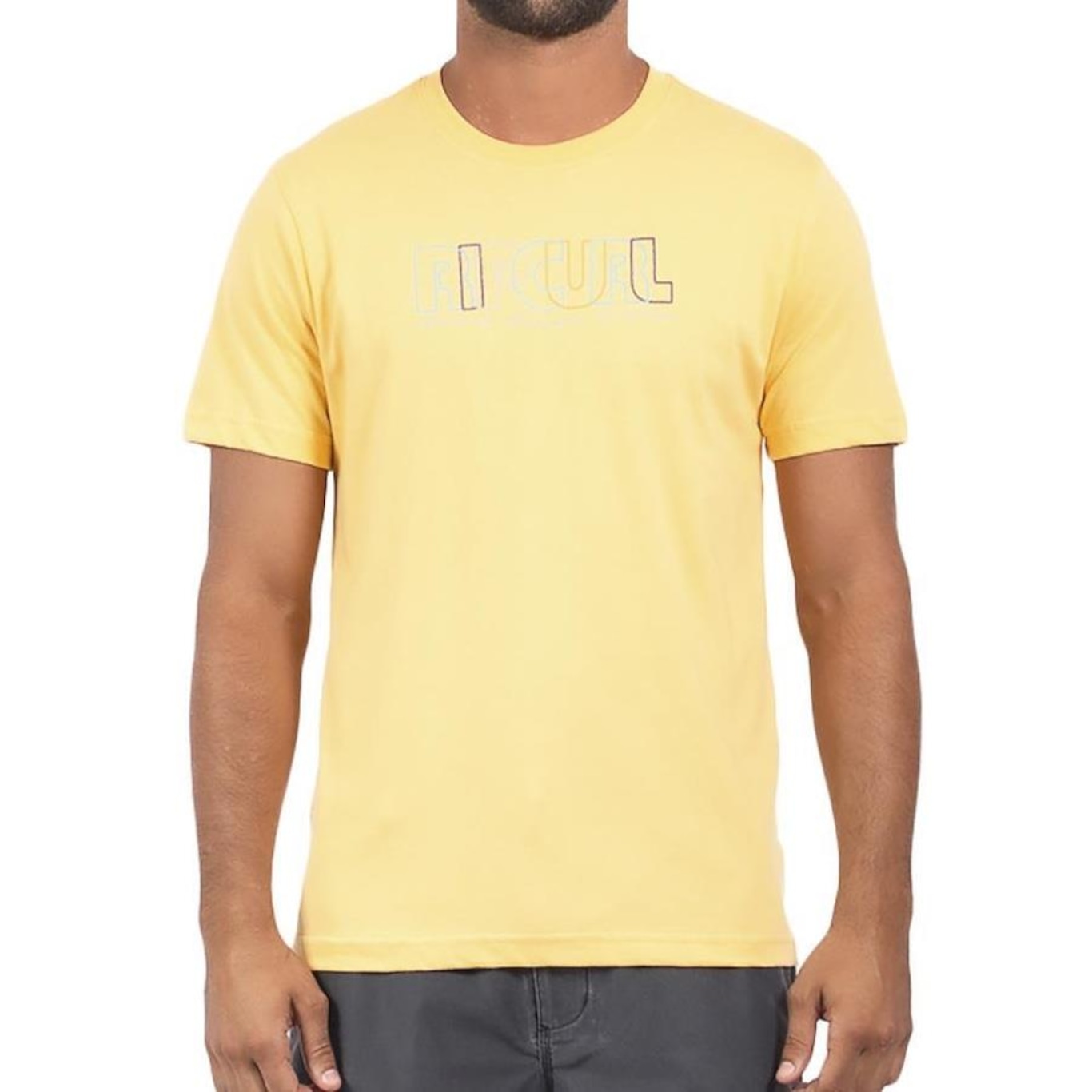 Camiseta Rip Curl Front Repeater Sm24 - Masculina - Foto 1