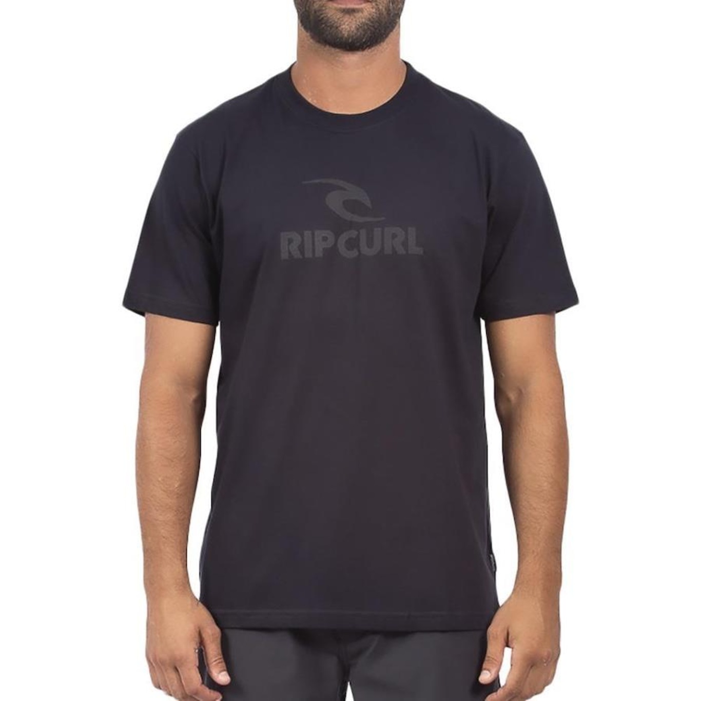 Camiseta Rip Curl Icon Logo Sm24 Oversize - Masculina - Foto 1