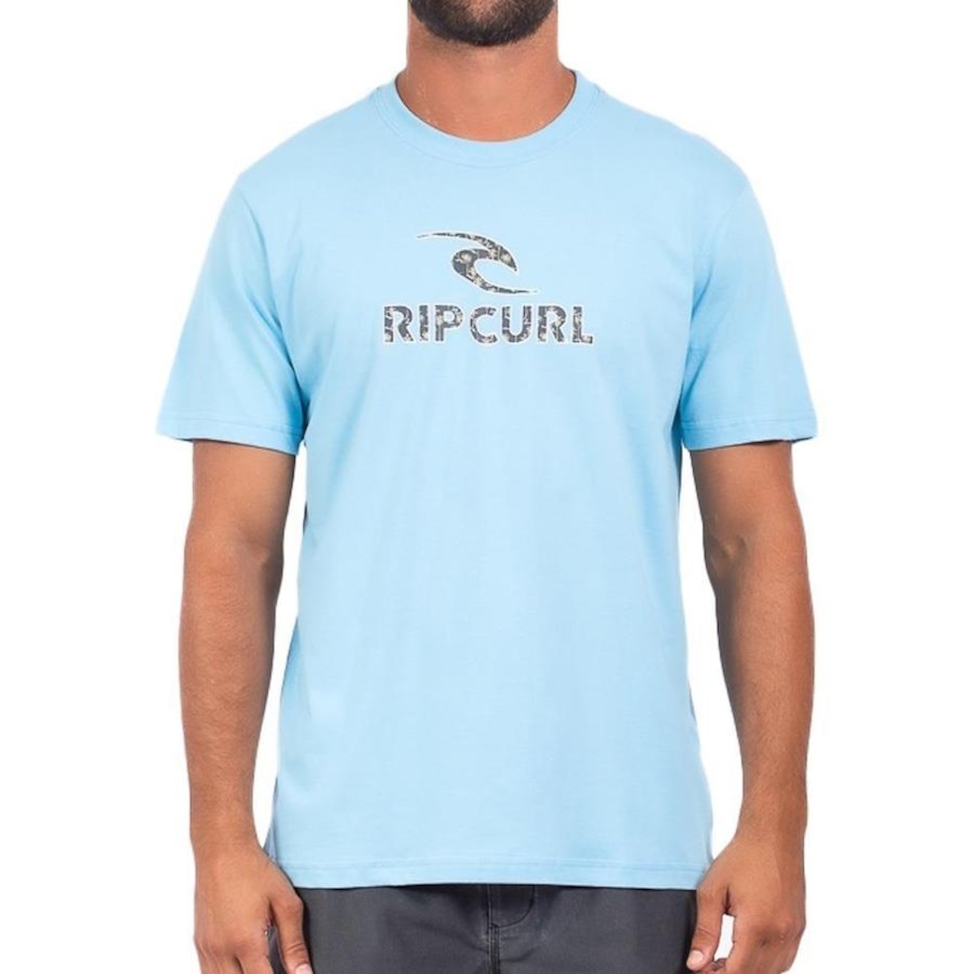 Camiseta Rip Curl Icon Palm Sm24 - Masculina - Foto 1