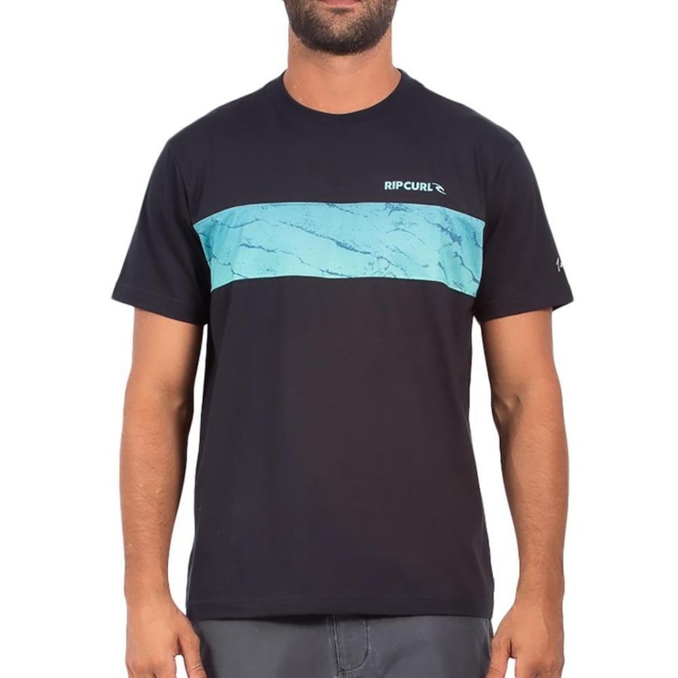 Camiseta Rip Curl Medina Pocket Sm24 - Masculina - Foto 1