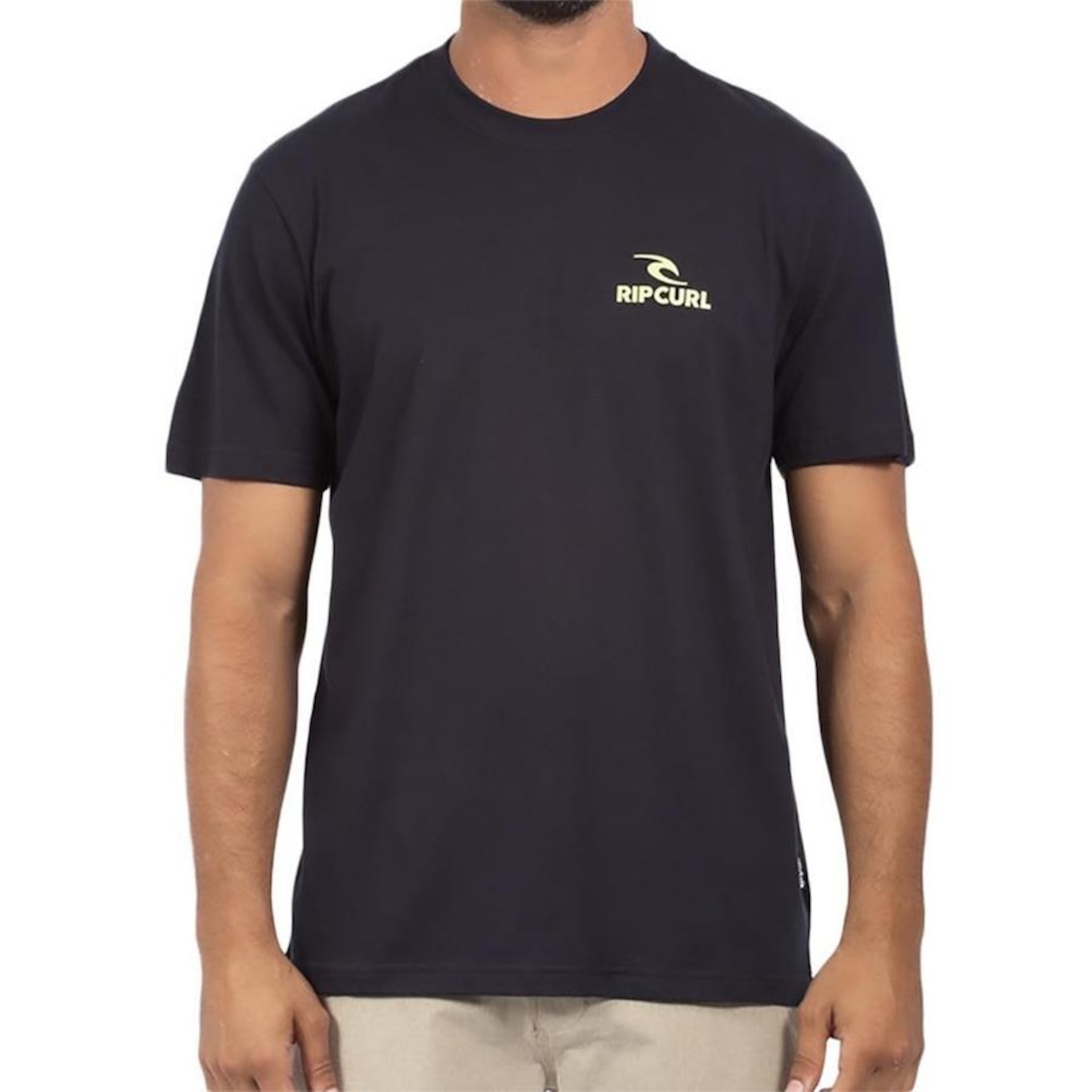 Camiseta Rip Curl New Brand Icon Sm24 - Masculina - Foto 1