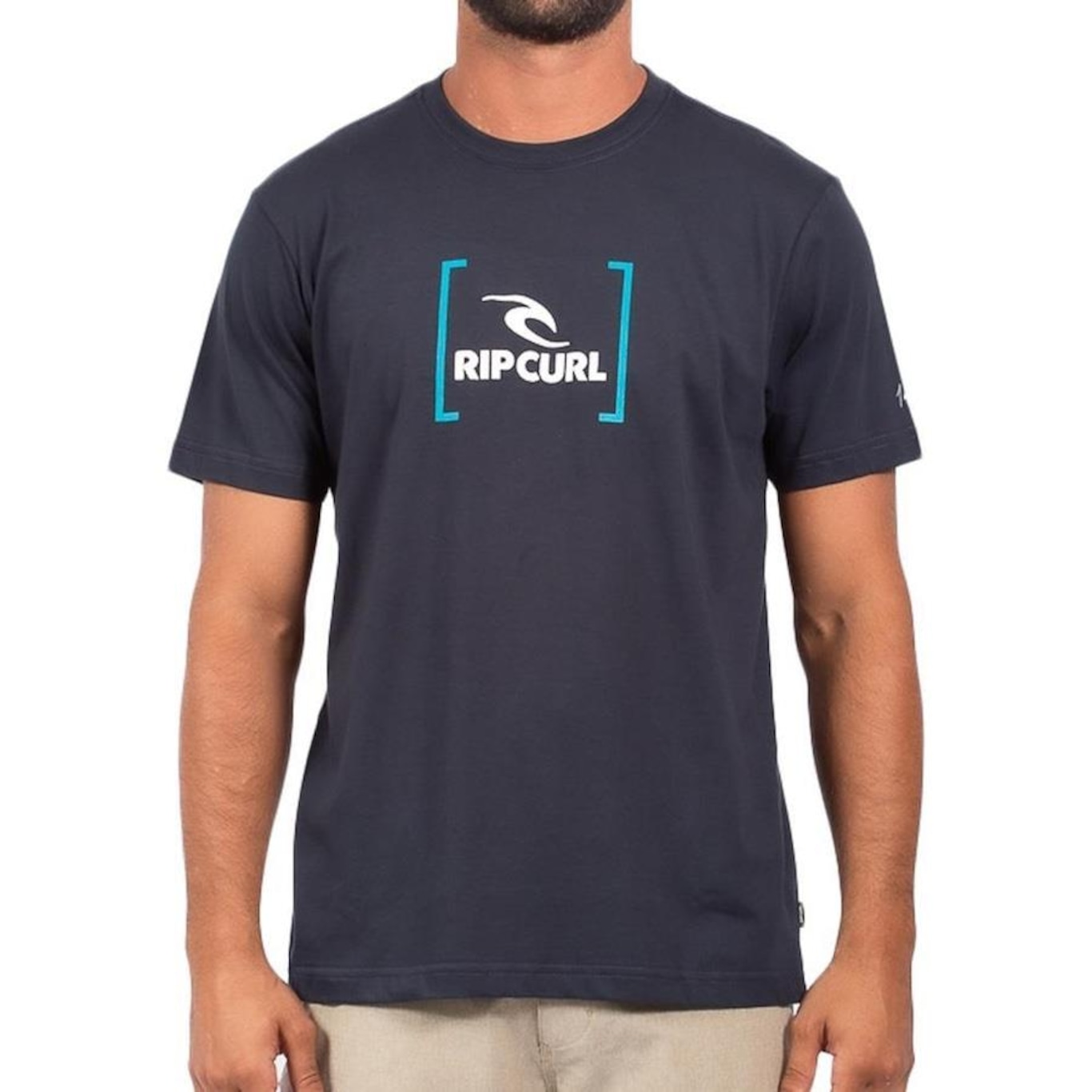 Camiseta Rip Curl New Icon 10M Sm24 - Masculina - Foto 1