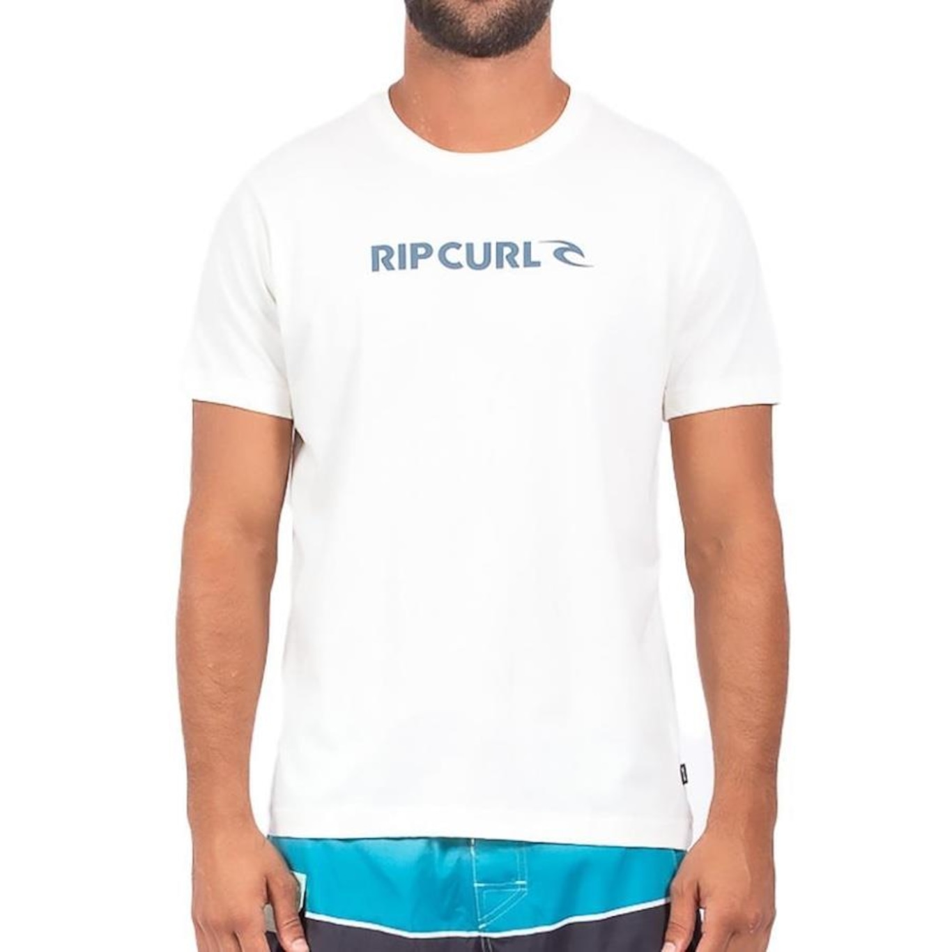 Camiseta Rip Curl New Icon Sm24 - Masculina - Foto 1