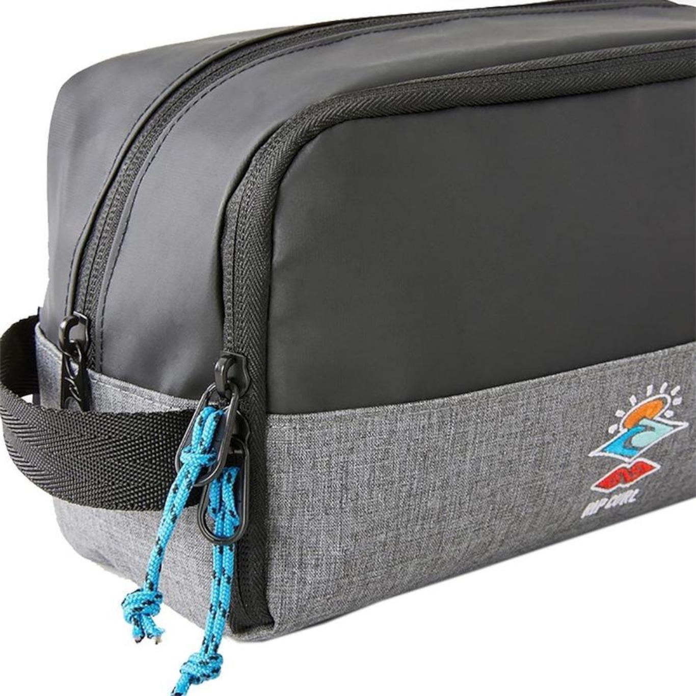 Necessaire Rip Curl Groom Toiletry Icons Greys - Foto 4