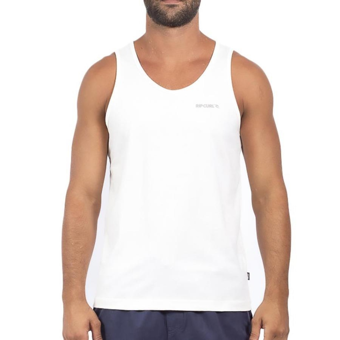 Camiseta Regata Rip Curl Brand Logo - Masculina - Foto 1