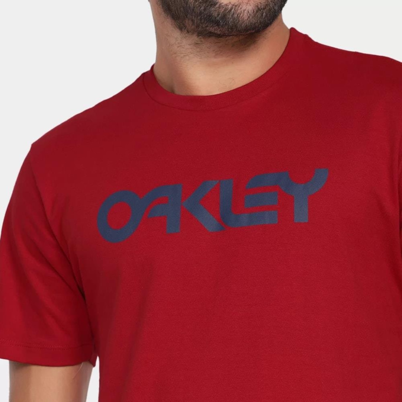 Camiseta Oakley Mark Ii New Crimson - Masculina - Foto 2