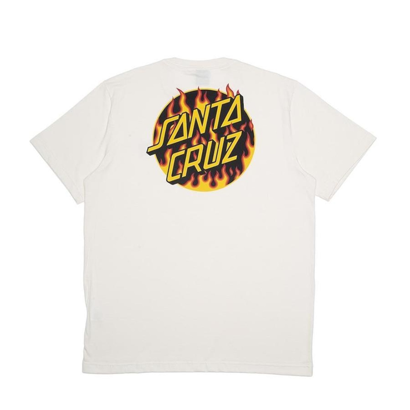 Camiseta Santa Cruz Thrasher Flame Dot Ss Oversize - Masculina - Foto 2