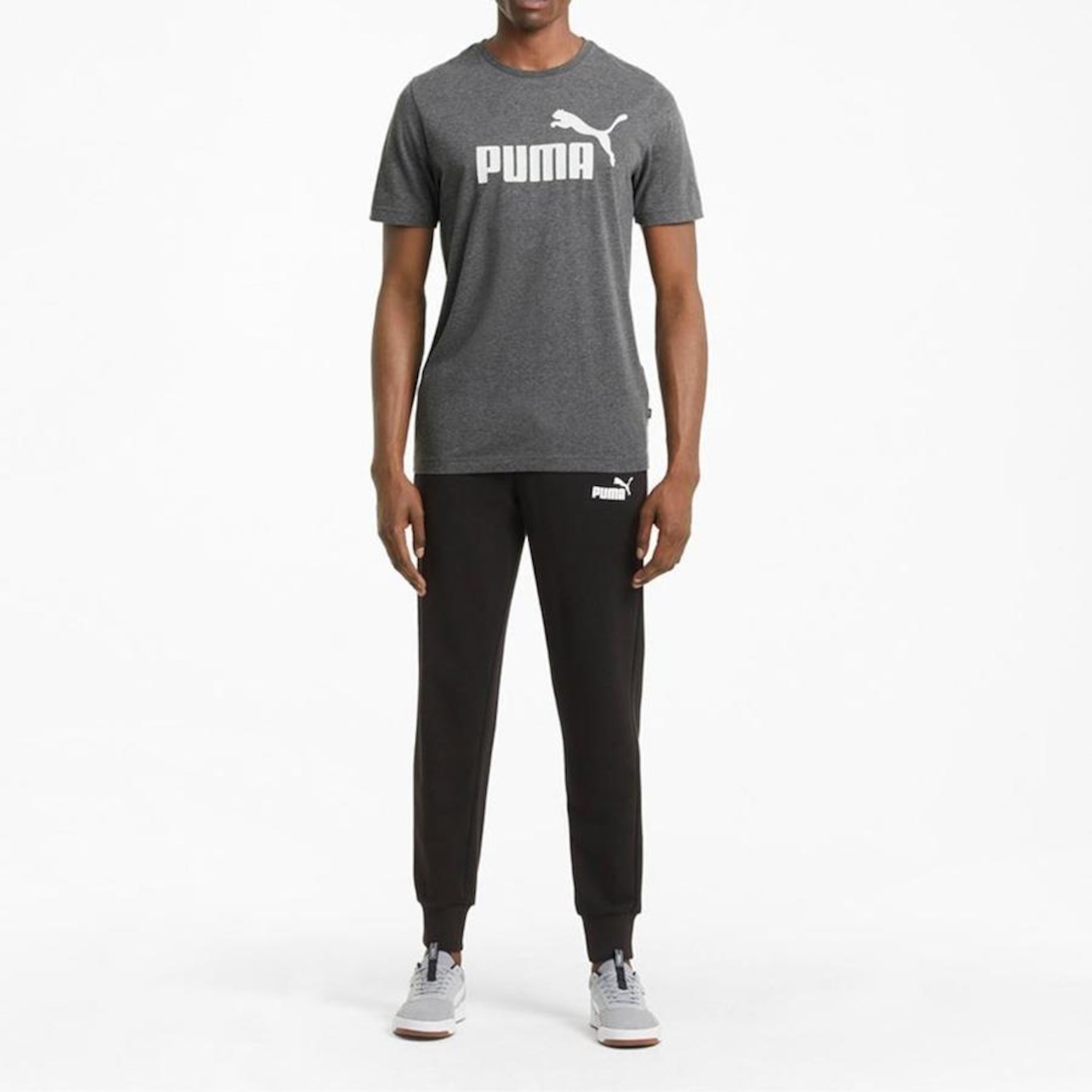 Camiseta Puma Ess Heather Puma - Masculina - Foto 3