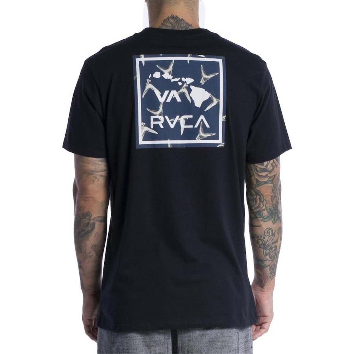 Camiseta Rvca Va Hawaii - Masculina - Foto 2