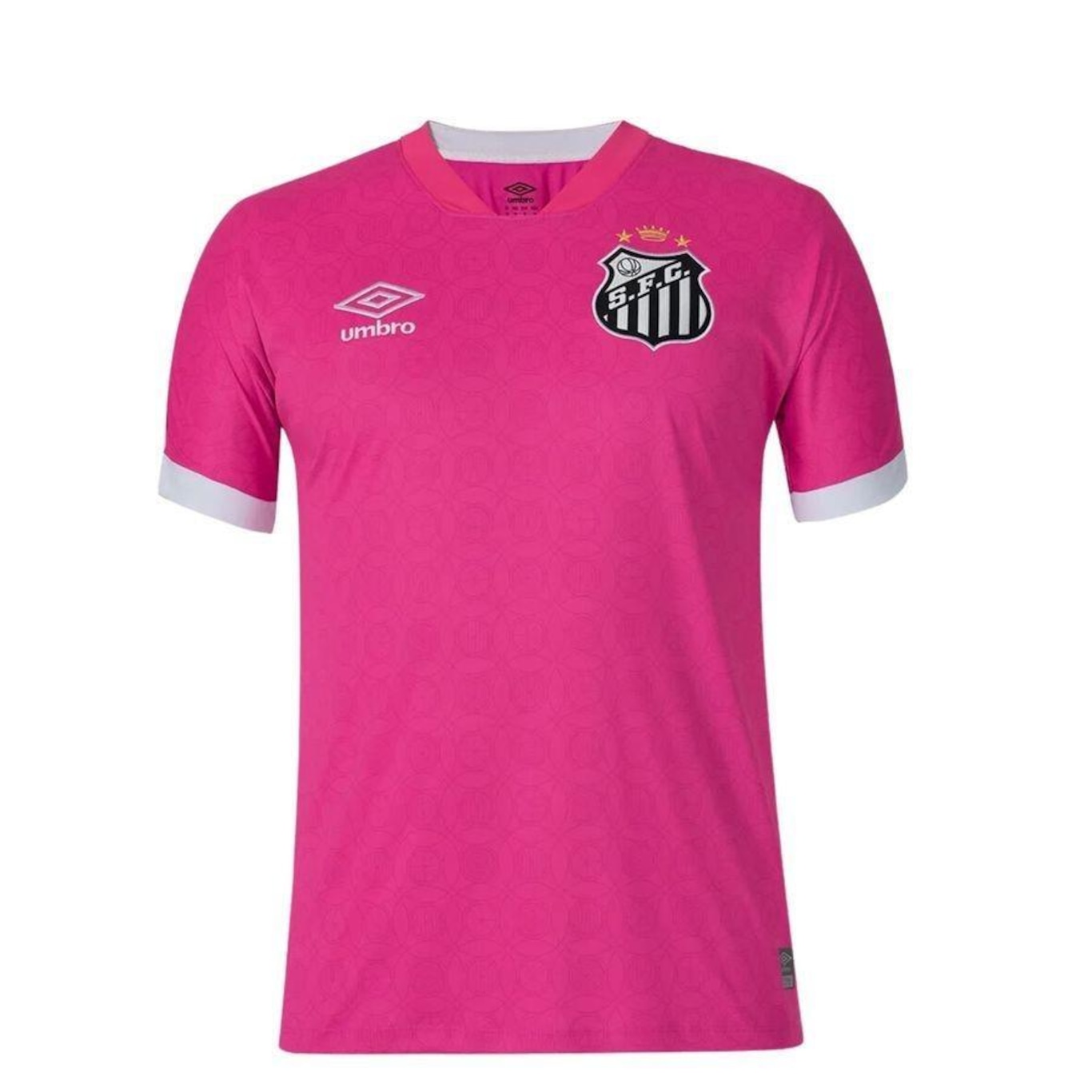 Camisa do Santos 23 Outubro Rosa Umbro - Masculina - Foto 1