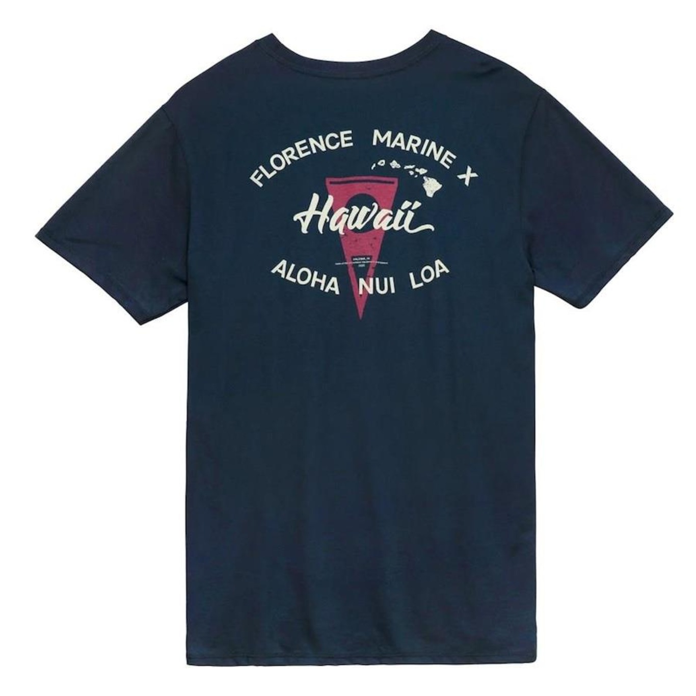 Camiseta Florence Marine Island Script - Masculina - Foto 2