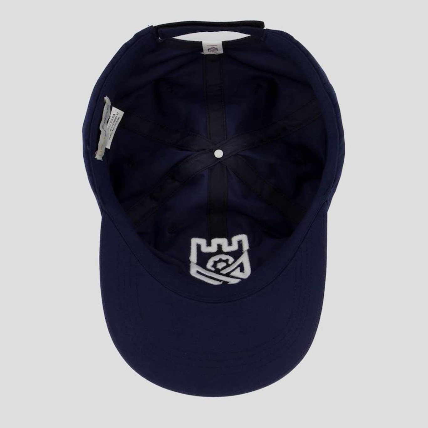 Boné Aba Curva Supercap Grêmio Prudente Escudo - Strapback - Adulto - Foto 4