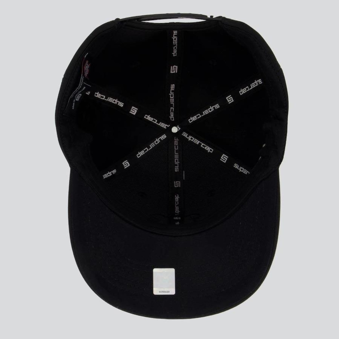 Boné Aba Curva Supercap Corinthians Escudo - Snapback - Adulto - Foto 4