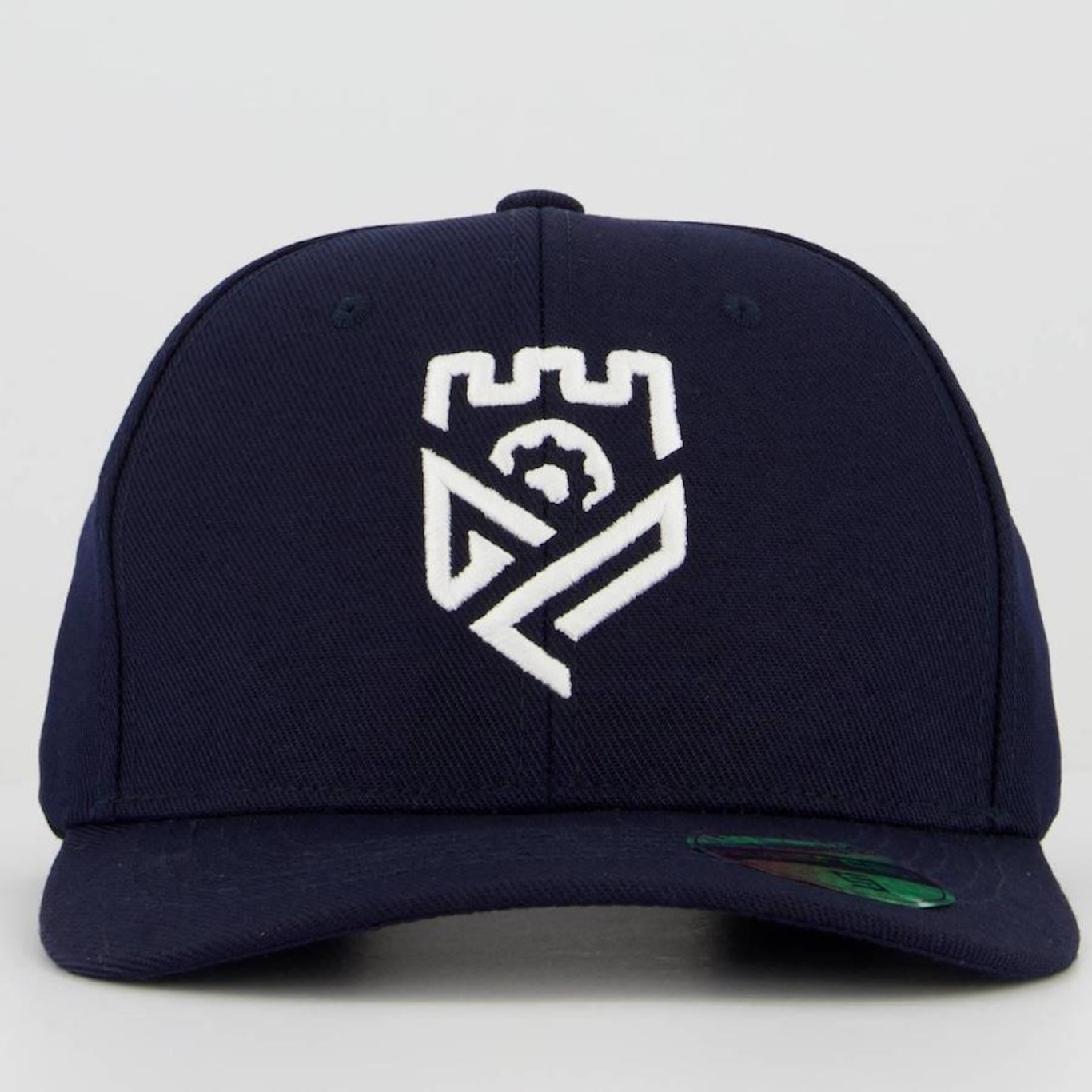 Boné Aba Curva Supercap Grêmio Prudente Escudo - Strapback - Adulto - Foto 2