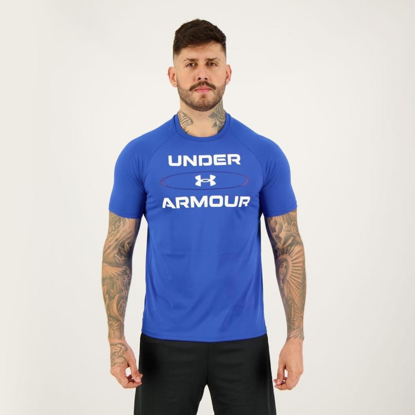 Camiseta Under Armour Tech 2.0 Wm Graphic - Masculina - Foto 1