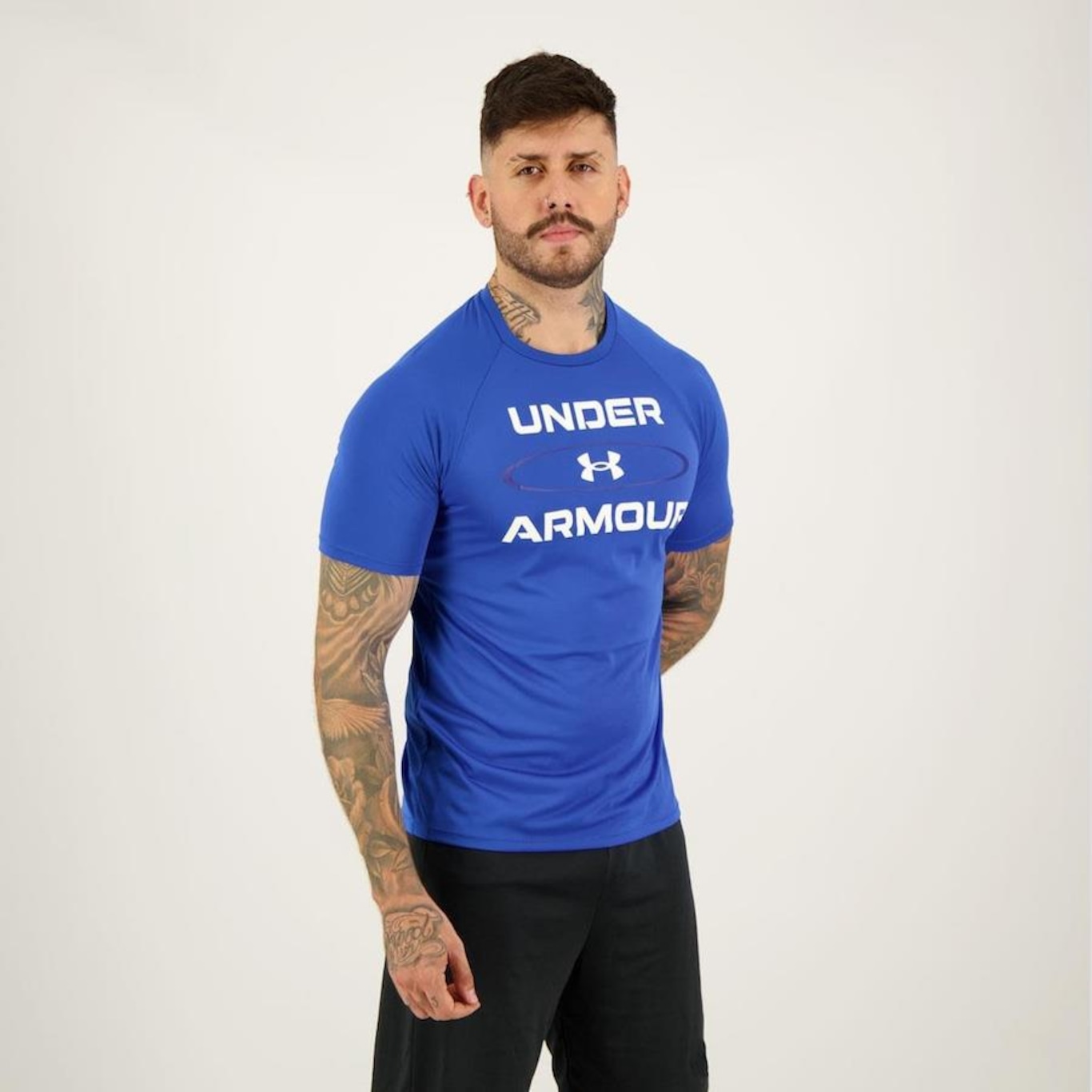 Camiseta Under Armour Tech 2.0 Wm Graphic - Masculina - Foto 5