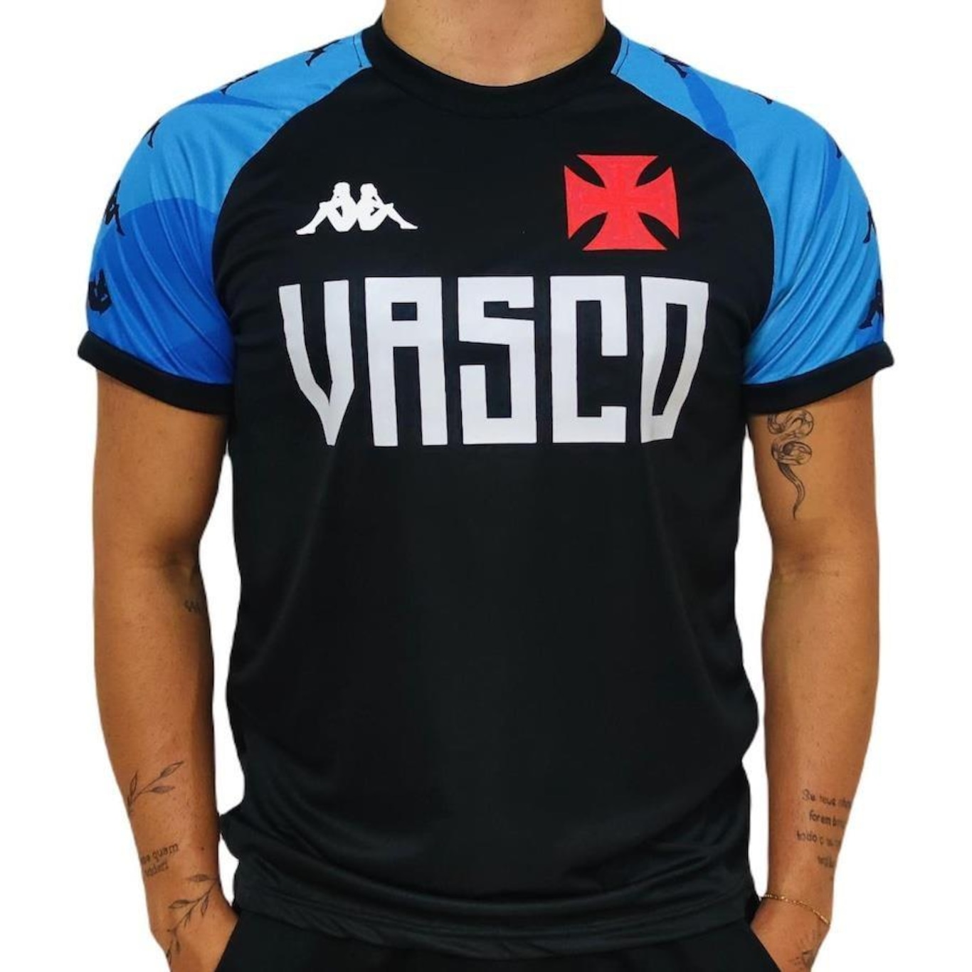 Camisa do Vasco da Gama Supporter Kappa - Masculina - Foto 2