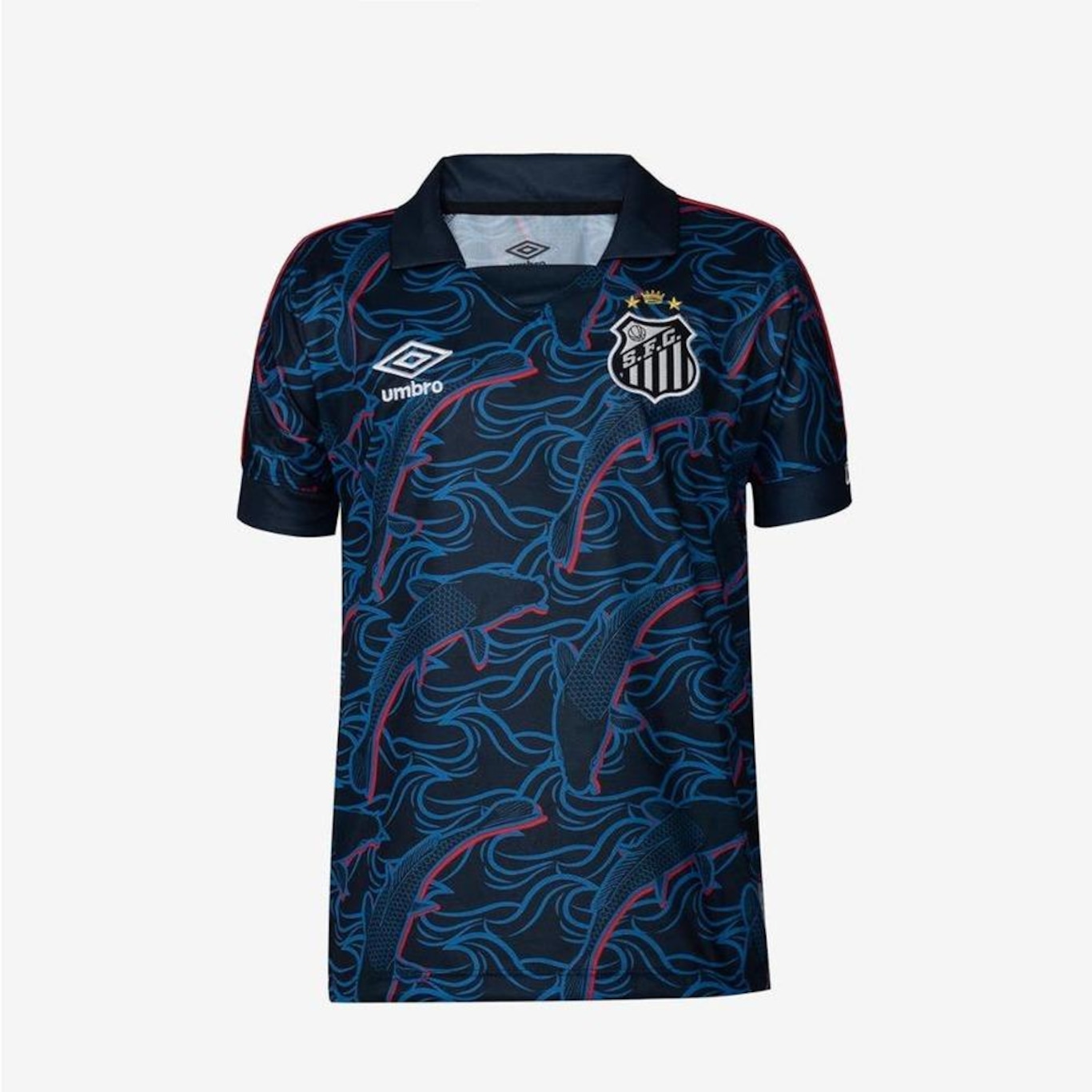 Camisa do Santos III 2023 Umbro - Infantil - Foto 1