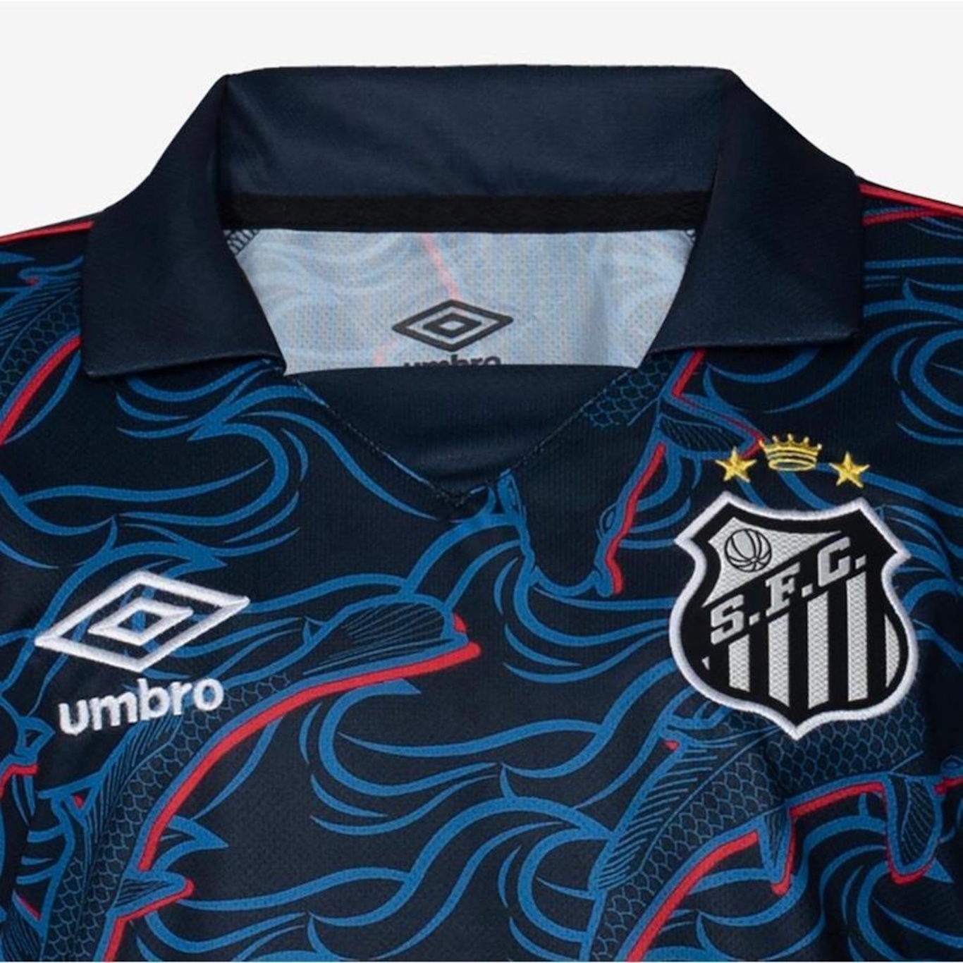 Camisa do Santos III 2023 Umbro - Infantil - Foto 4