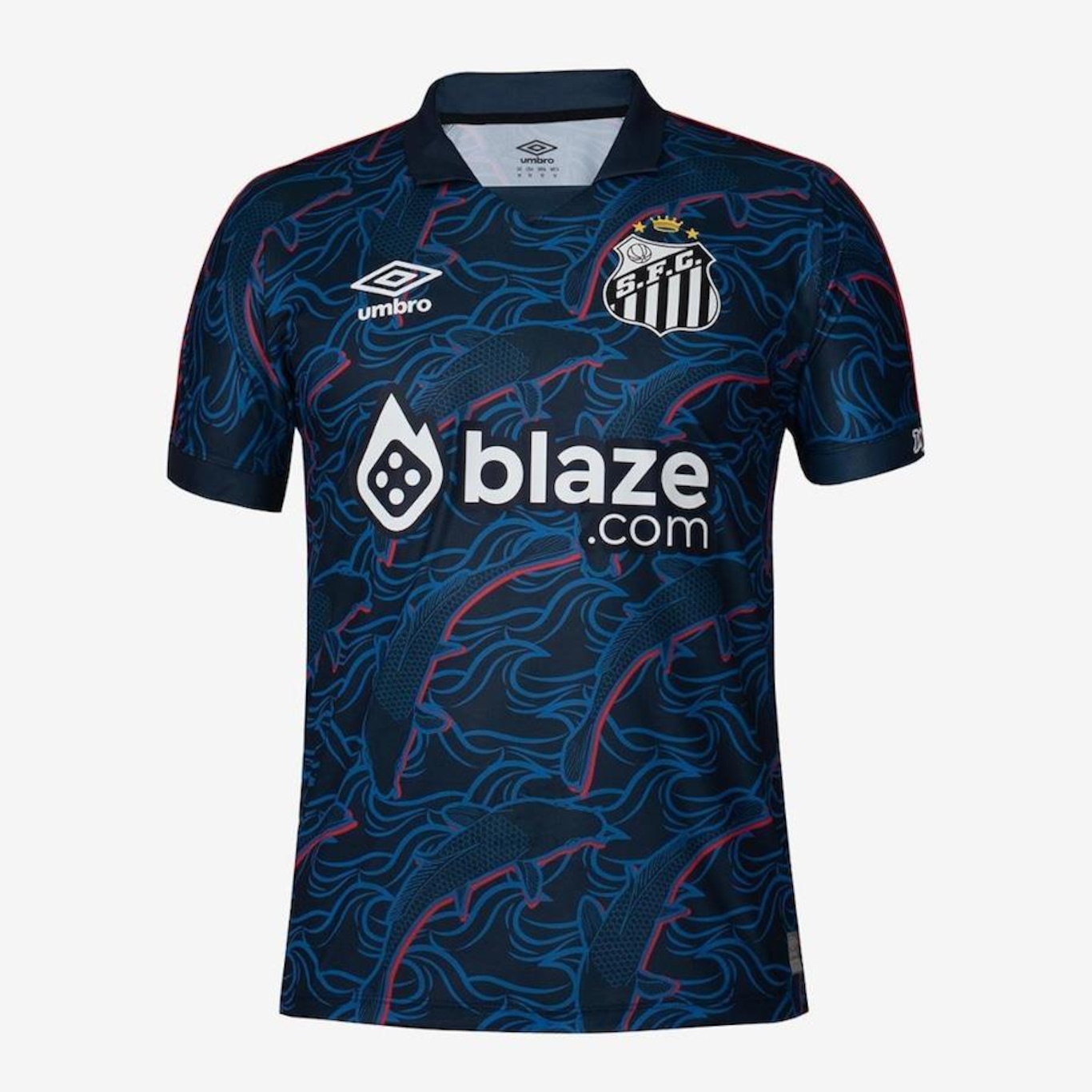 Camisa do Santos Iii 2023 Atleta S/N Umbro - Masculina - Foto 1