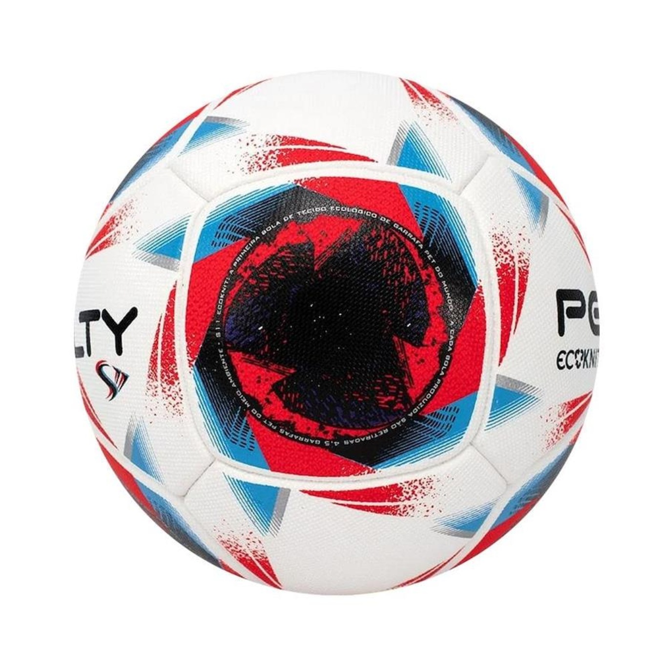 Bola de Futebol Campo Penalty Torcida XXI - Branco+Preto