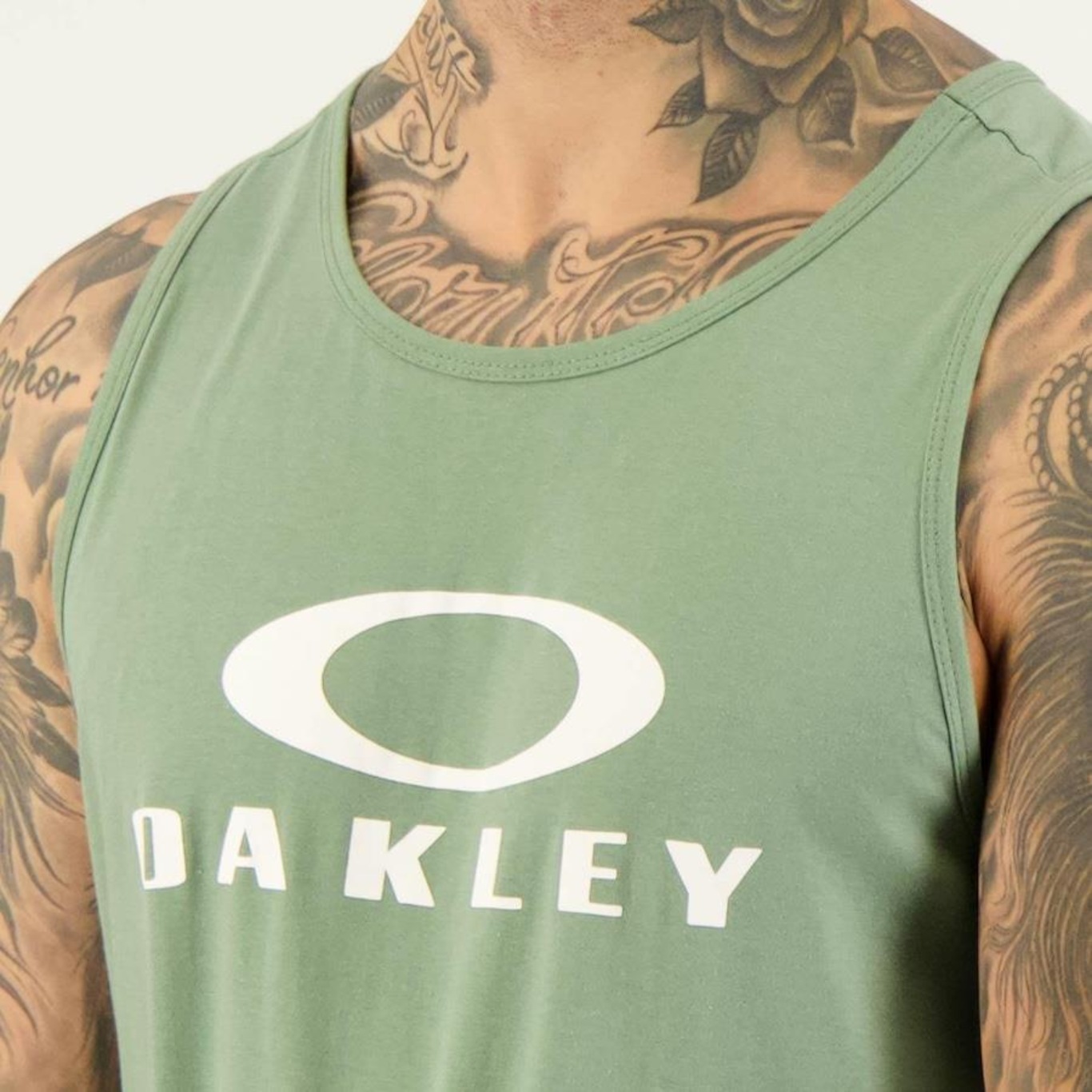 Camiseta Regata Oakley Bark Tank - Masculino - Foto 4