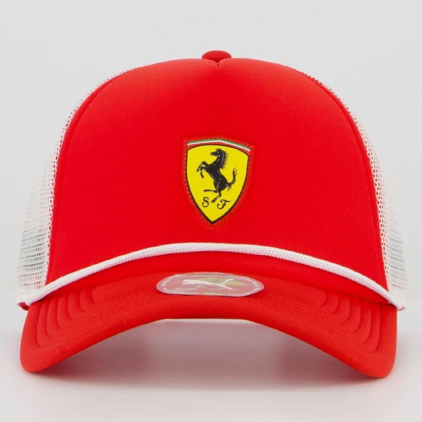 Boné Aba Curva Puma Scuderia Ferrari Sptwr Race Trucker - Snapback - Adulto - Foto 2