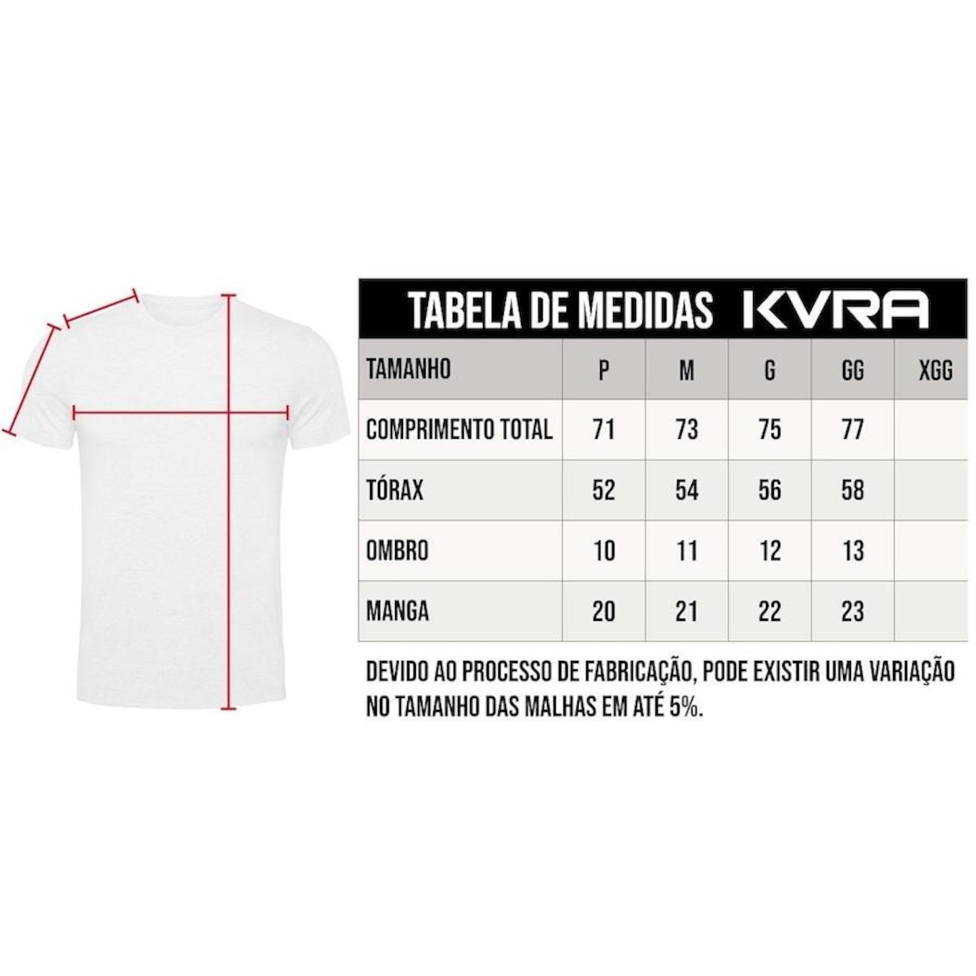 Camiseta Kvra 300 - Masculina - Foto 6