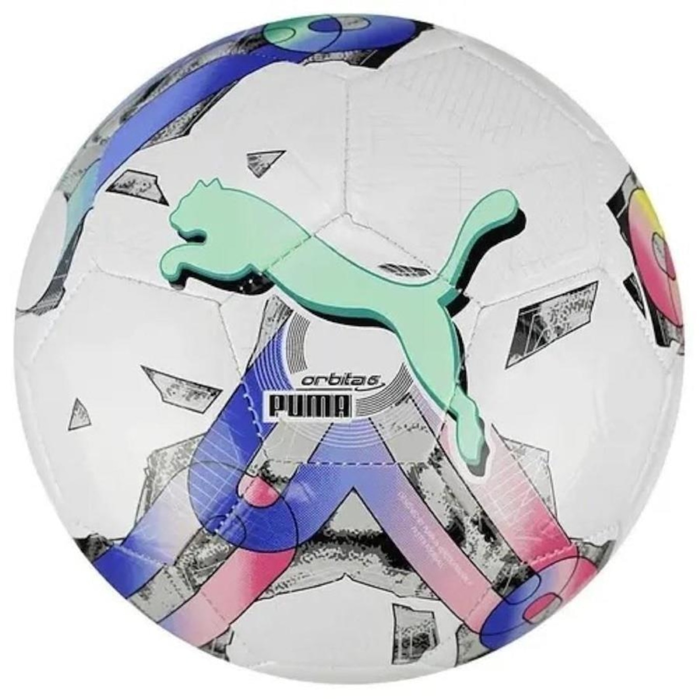 Mini Bola de Futebol de Campo Puma Orbita 6 Ms - Foto 1