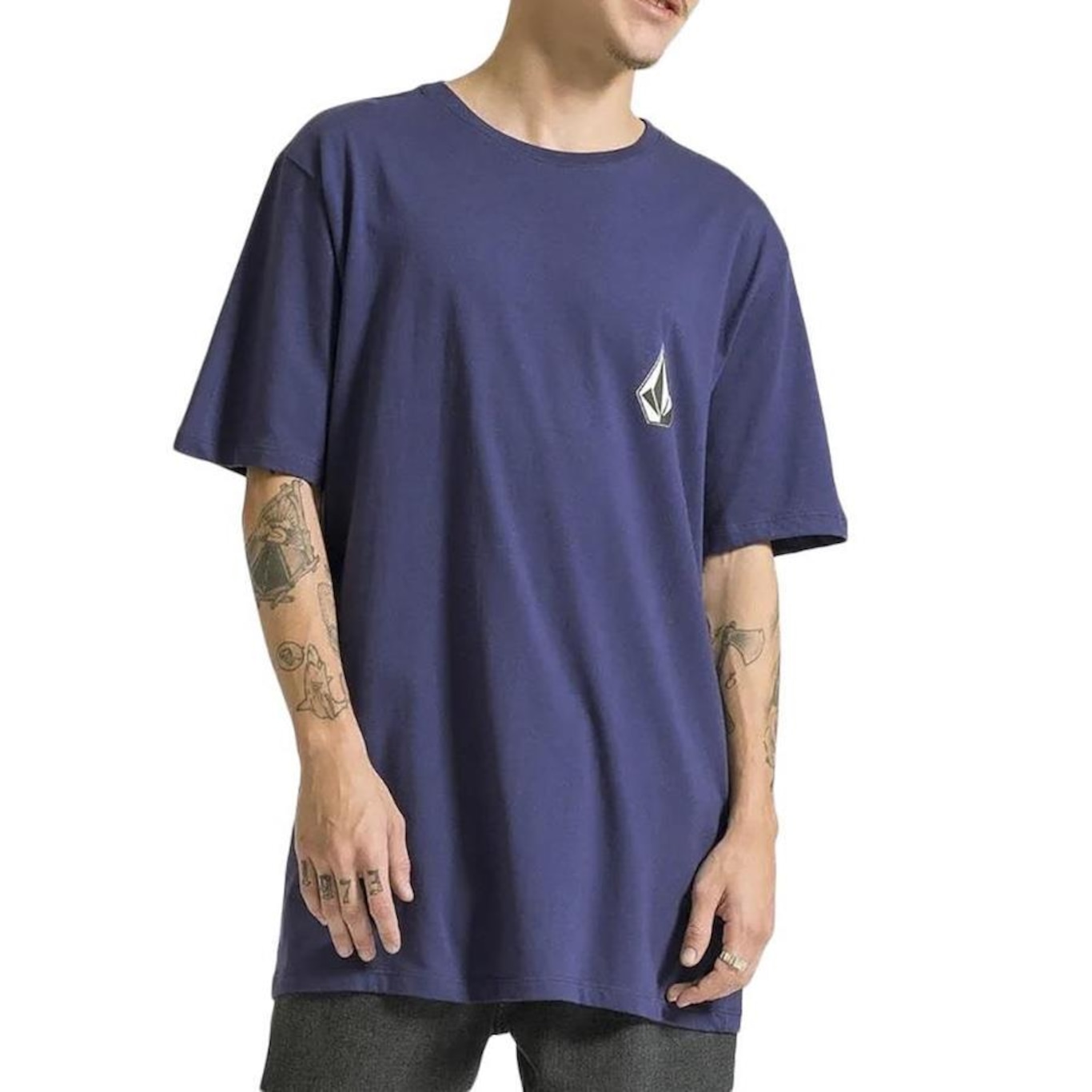 Camiseta Volcom Deadly Stone - Masculina - Foto 1