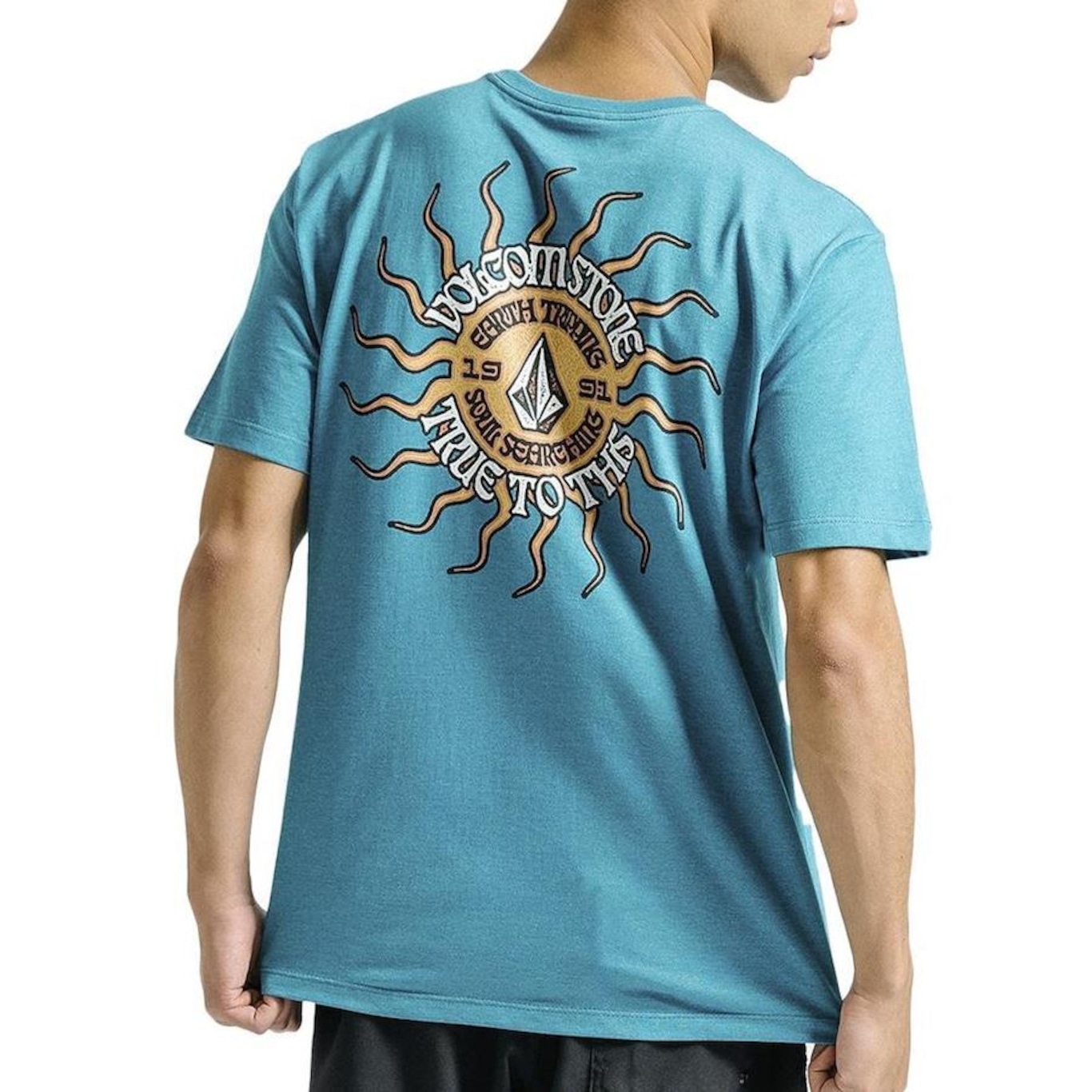 Camiseta Volcom Fried - Masculina - Foto 2