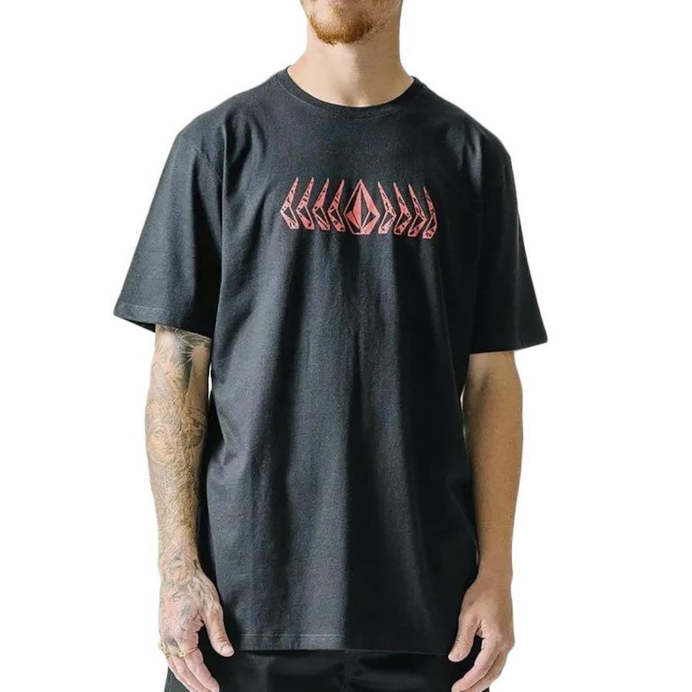 Camiseta Volcom Phaset - Masculina - Foto 1