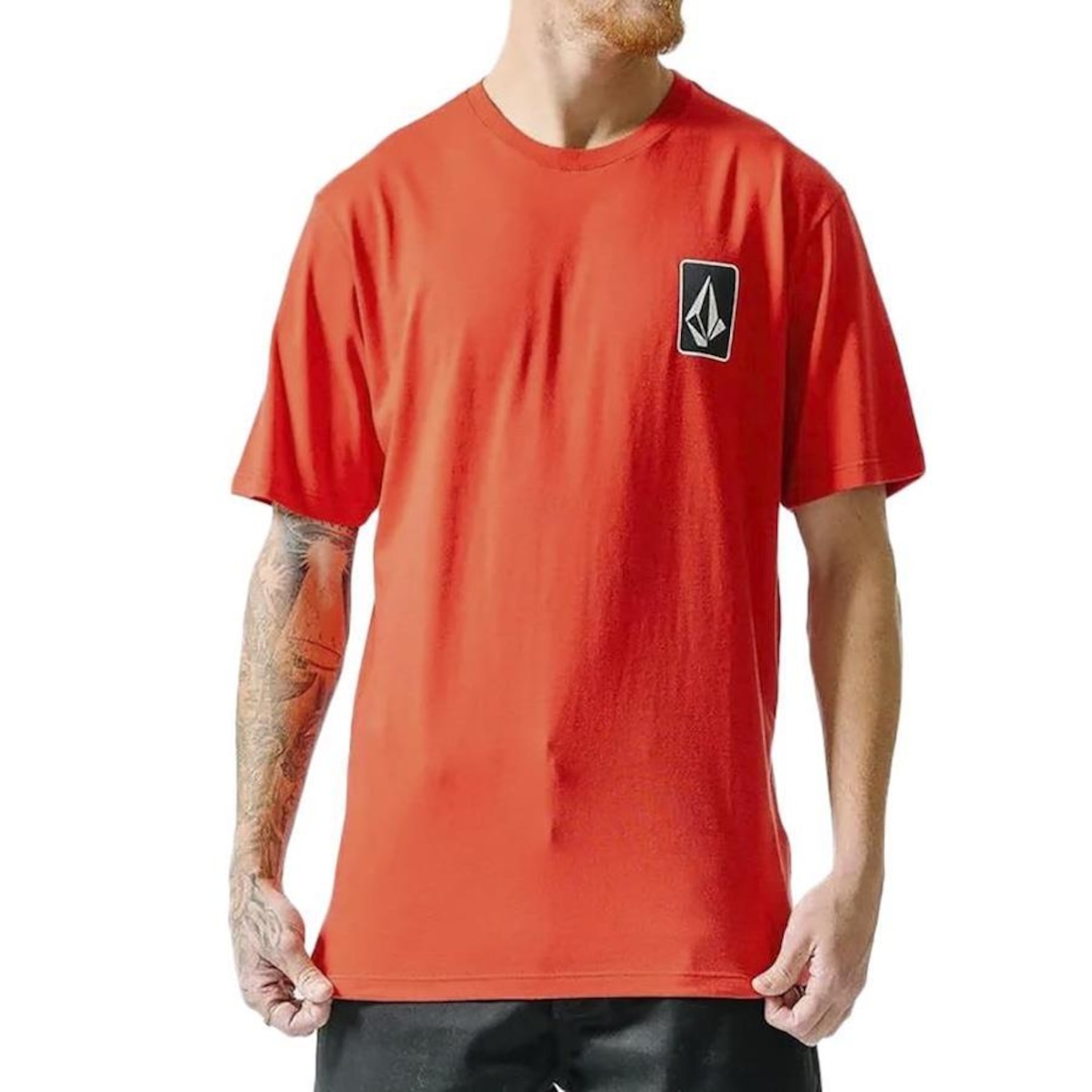 Camiseta Volcom Skate Vitals Sm24 - Masculina - Foto 1