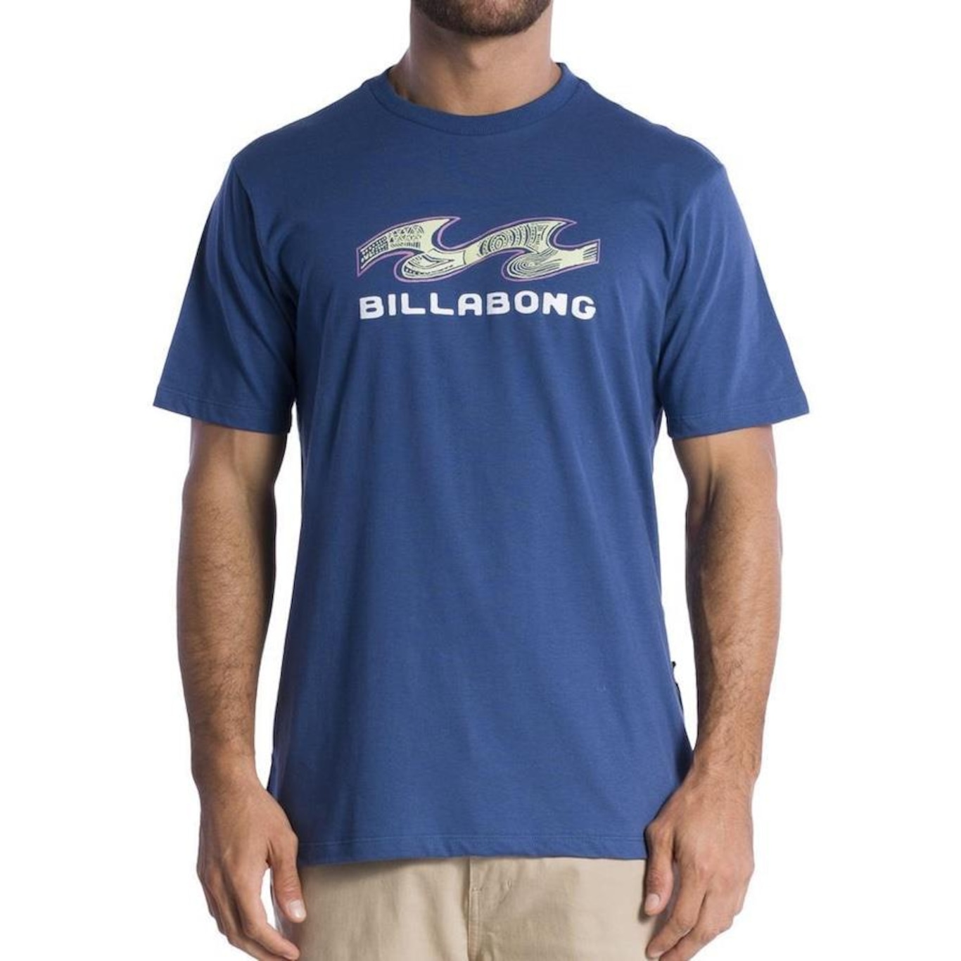 Camiseta Billabong Fragment - Masculina - Foto 1