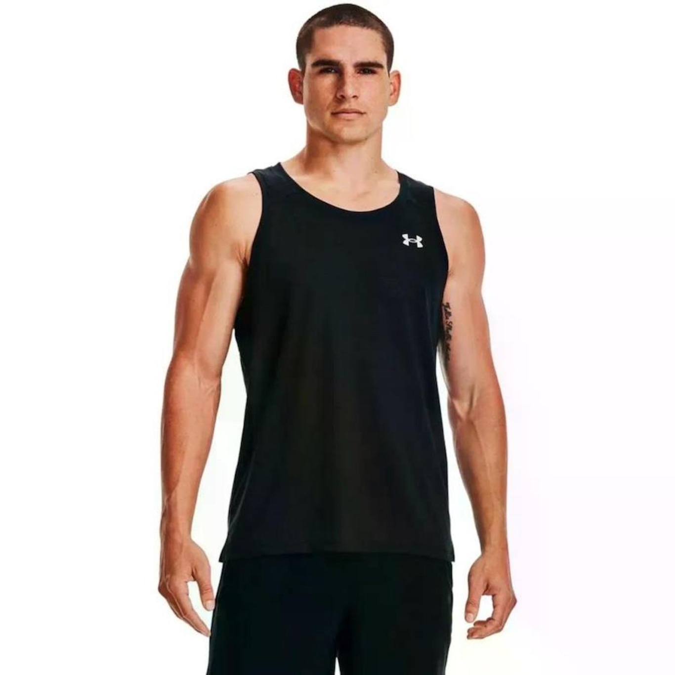 Camiseta Regata Under Armour Streaker 2.0 - Masculina - Foto 1