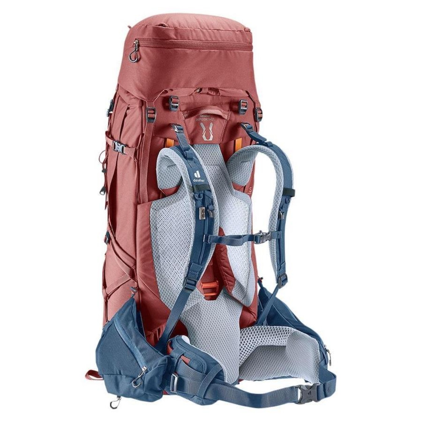 Mochila Cargueira Aircontact X Deuter Trekking 2023 SL - 60+15 Litros - Foto 2