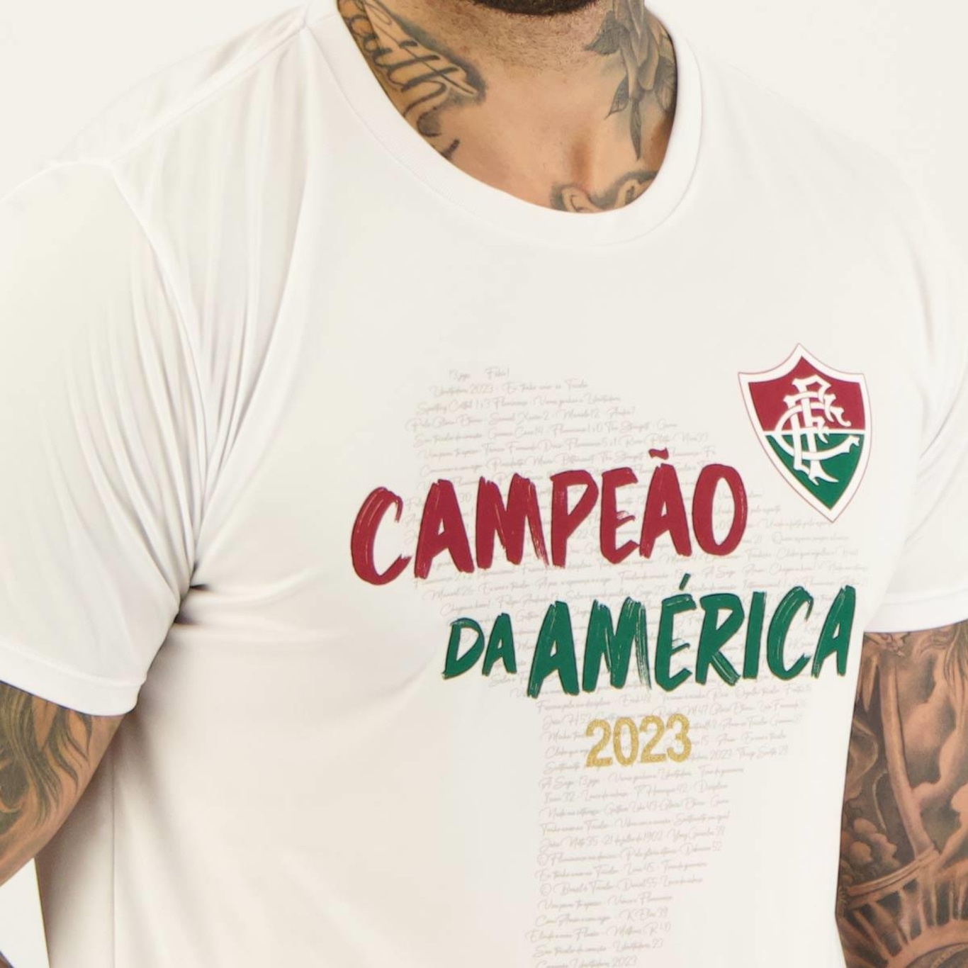 Camisa do Fluminense Comemorativa Libertadores 2023 Umbro - Masculina - Foto 4