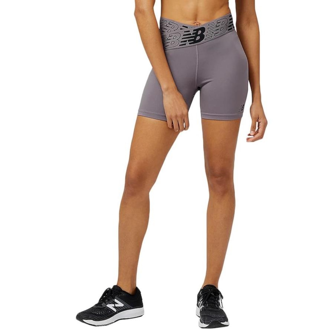 Shorts New Balance Relentless Fitted Feminino - Foto 1