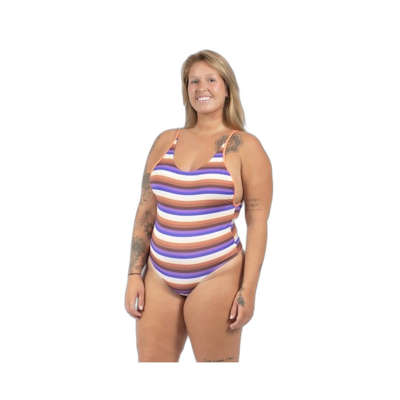 Maiô Rip Curl Surf Revival Stripe One Piece - Adulto - Foto 5